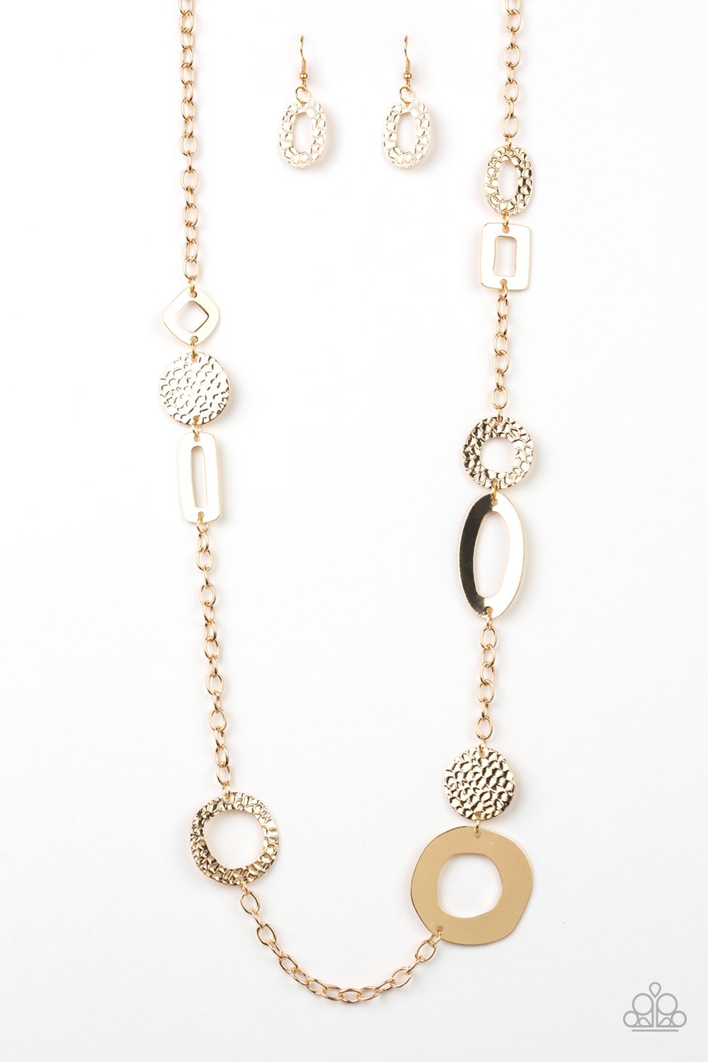 Gold Metro Scene Necklace