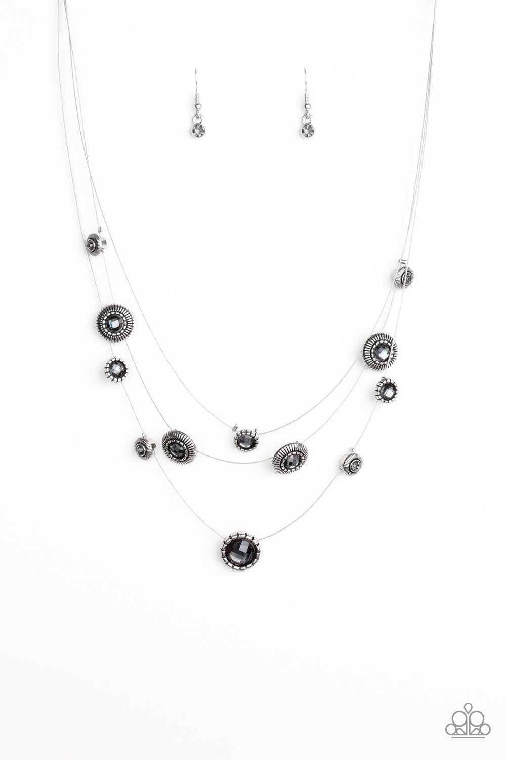 SHEER Thing - Silver Necklace