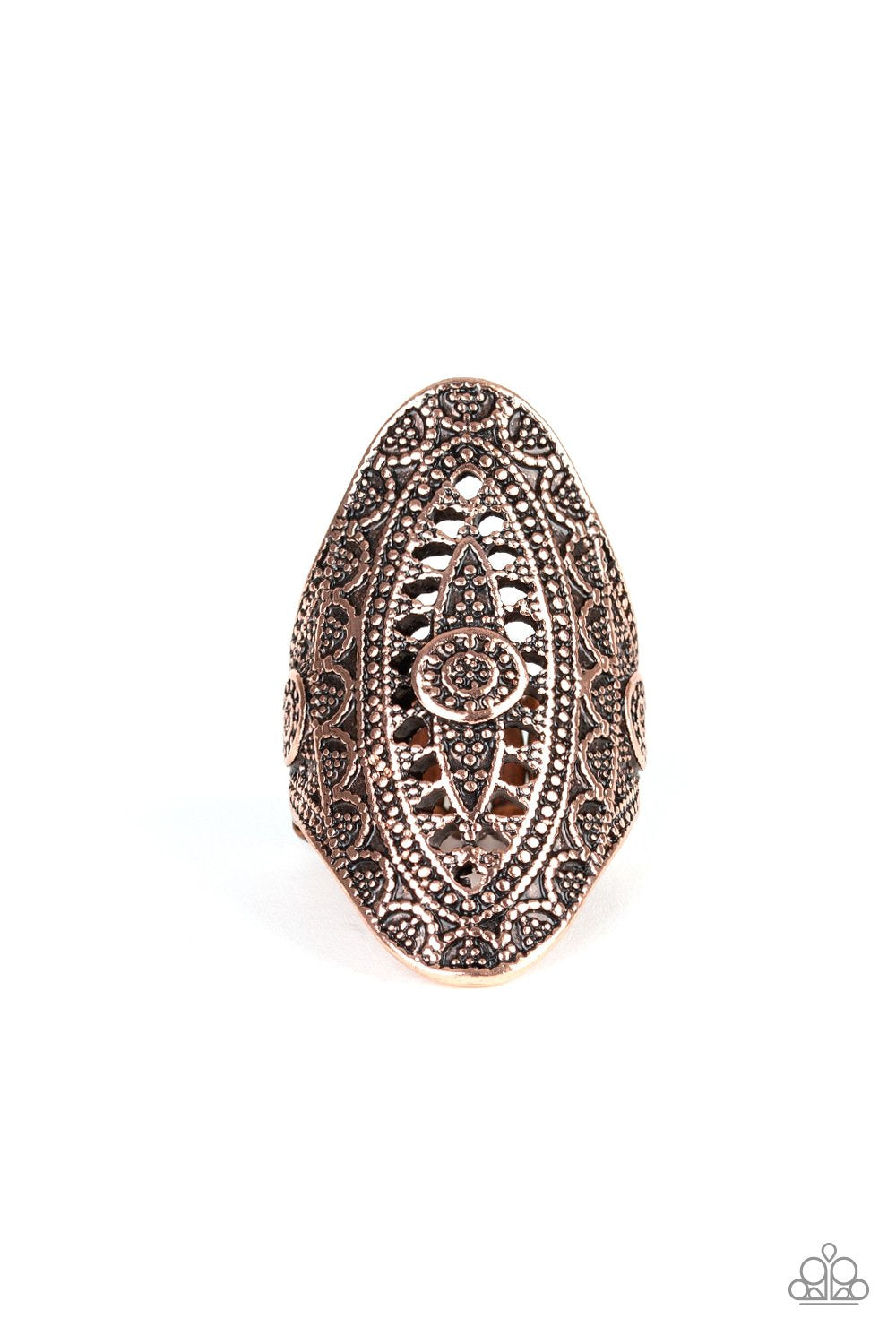 Copper TRIBAL and Tribulation Ring