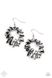 October 2020 Magnificant Musings Fashion Fix - Try as I DYNAMITE - Silver Earrings