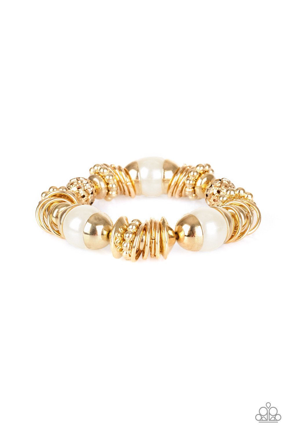 Uptown Tease - Gold Bracelet