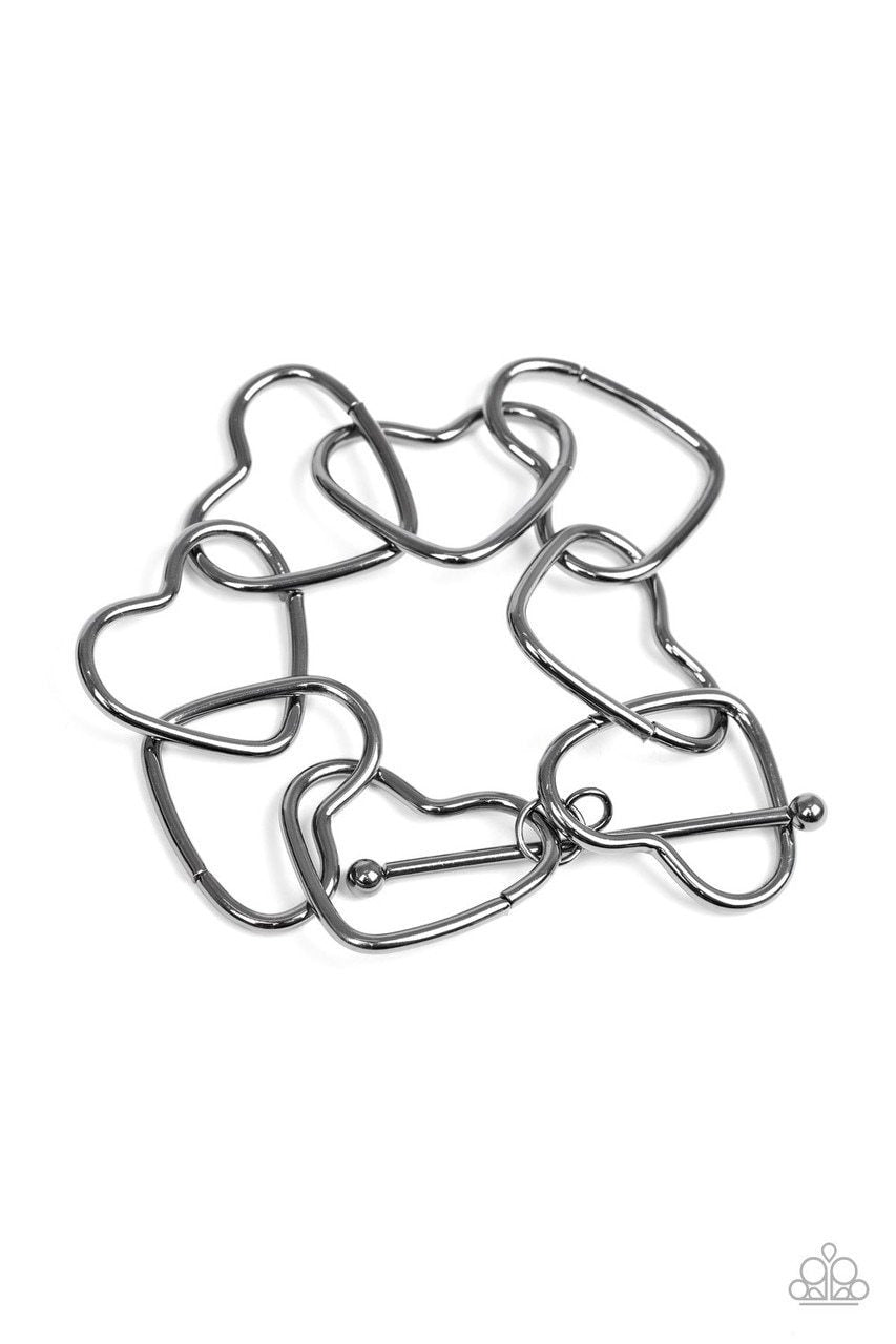 Take Heart - Black Bracelet