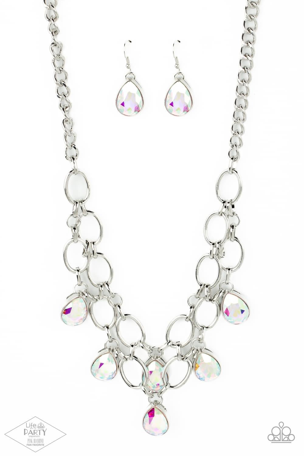 Show-Stopping Shimmer - Multi Necklace