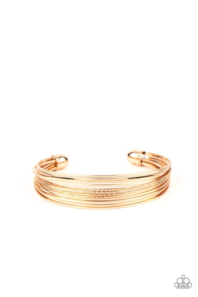 This Girl is on WIRE - Gold Bracelet