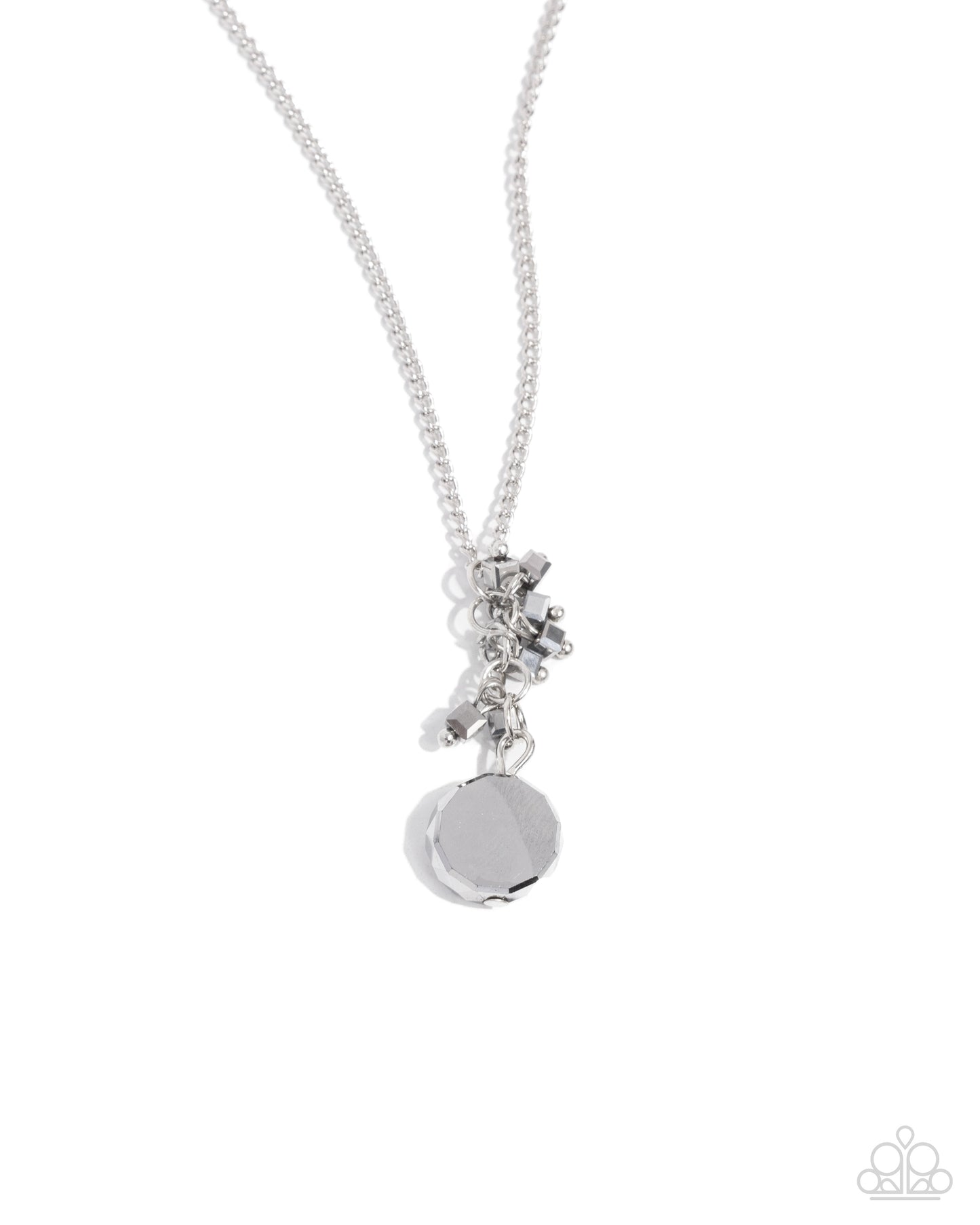 Clustered Candescence - Silver Necklace