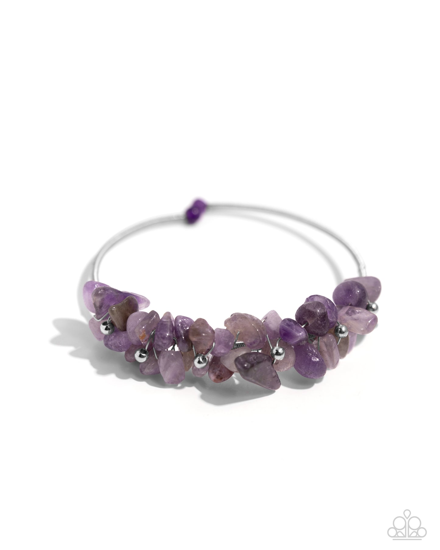 Dainty Deconstruction - Purple Bracelet