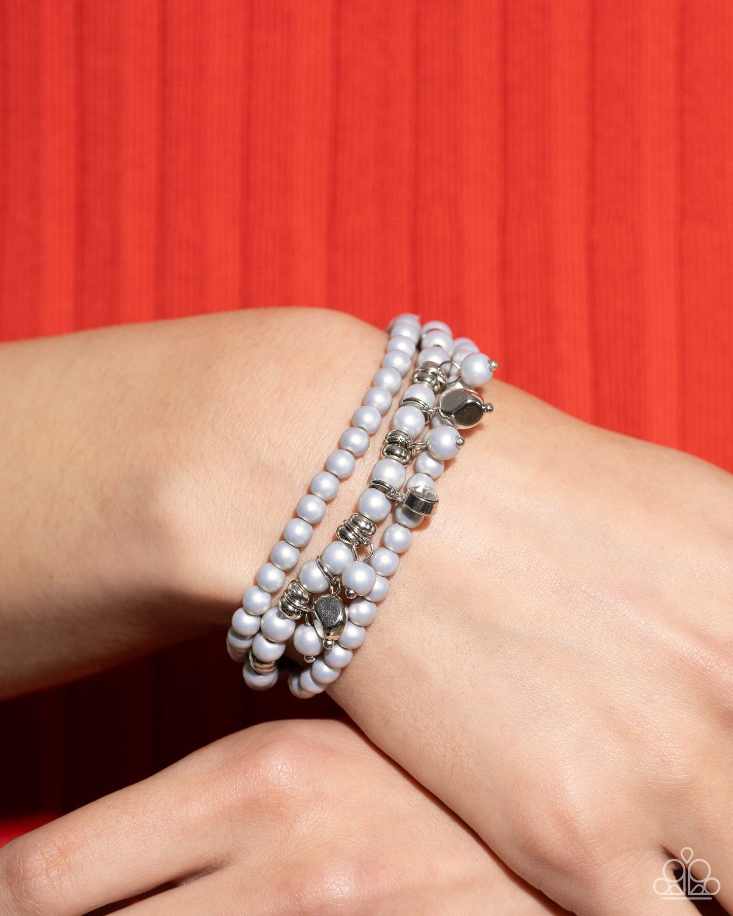 Sumptuous Stack - Silver Bracelet