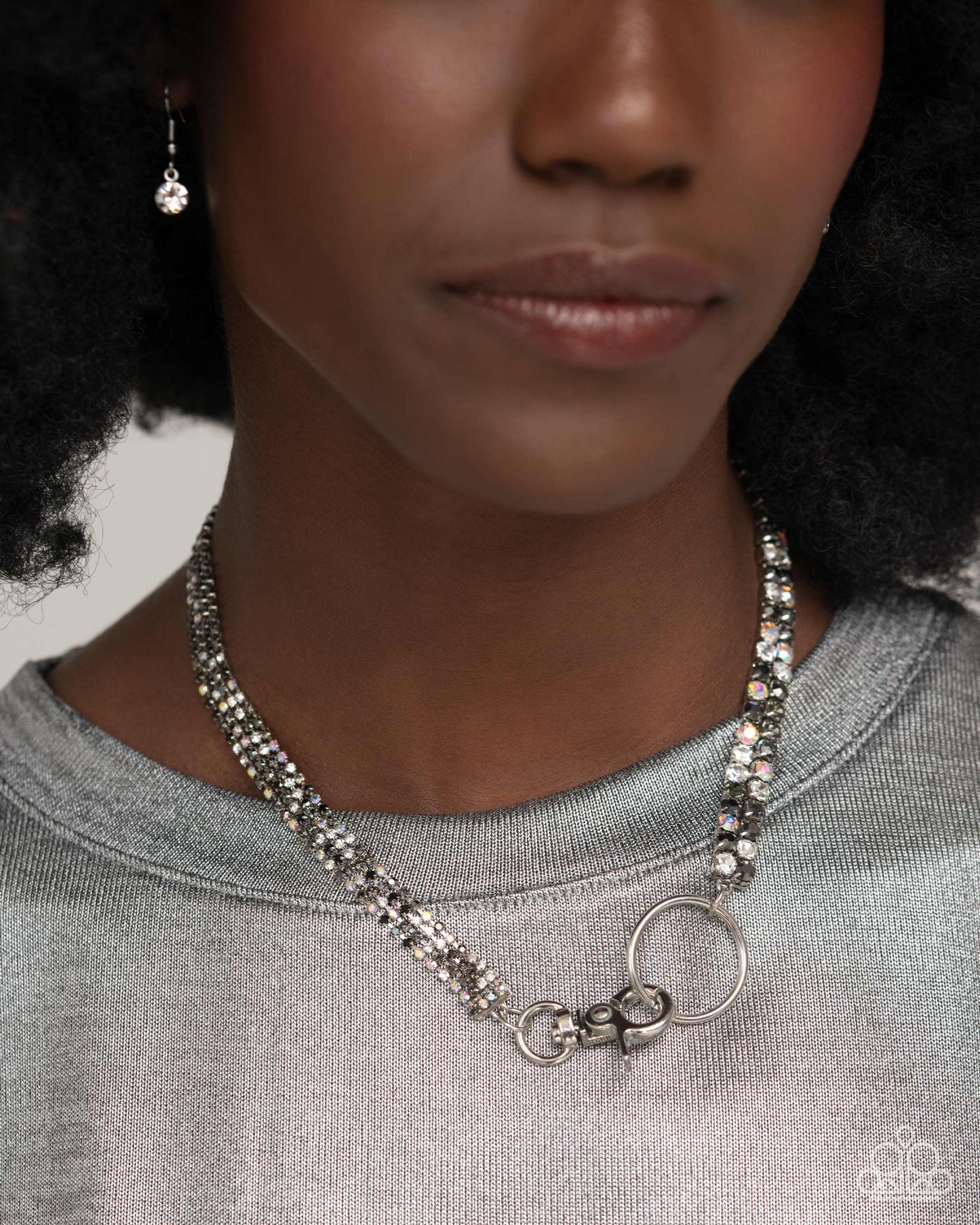 Chic Connection & Serendipitous Strands - Silver Necklace & Bracelet Set