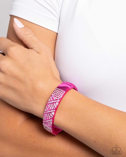 Refulgent Rebel - Pink Bracelet