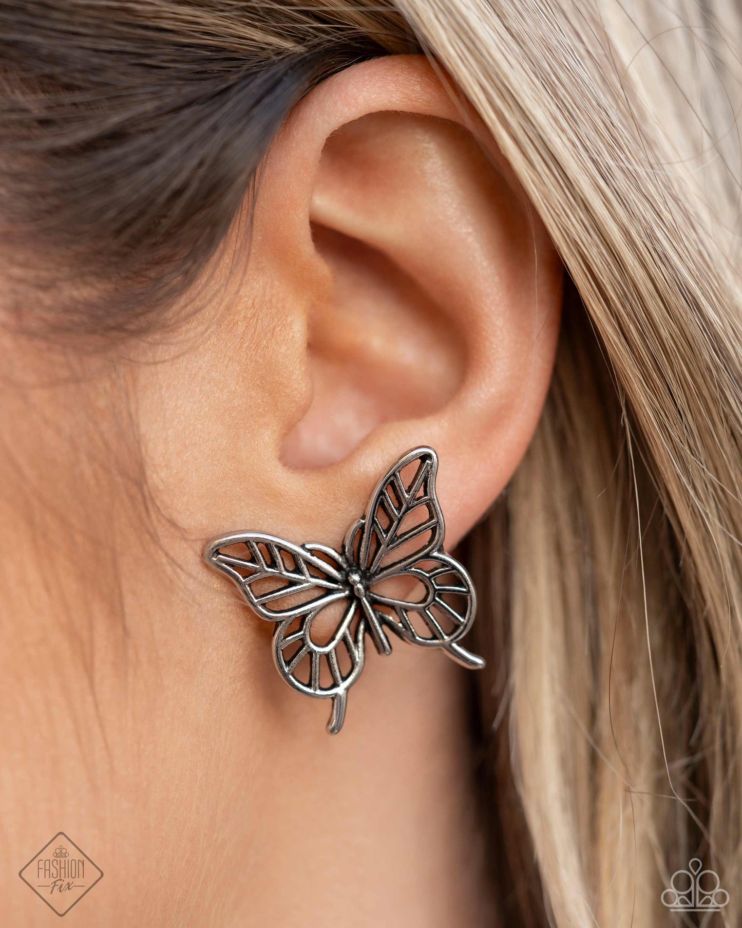 High and FLIGHTY - Silver Earring