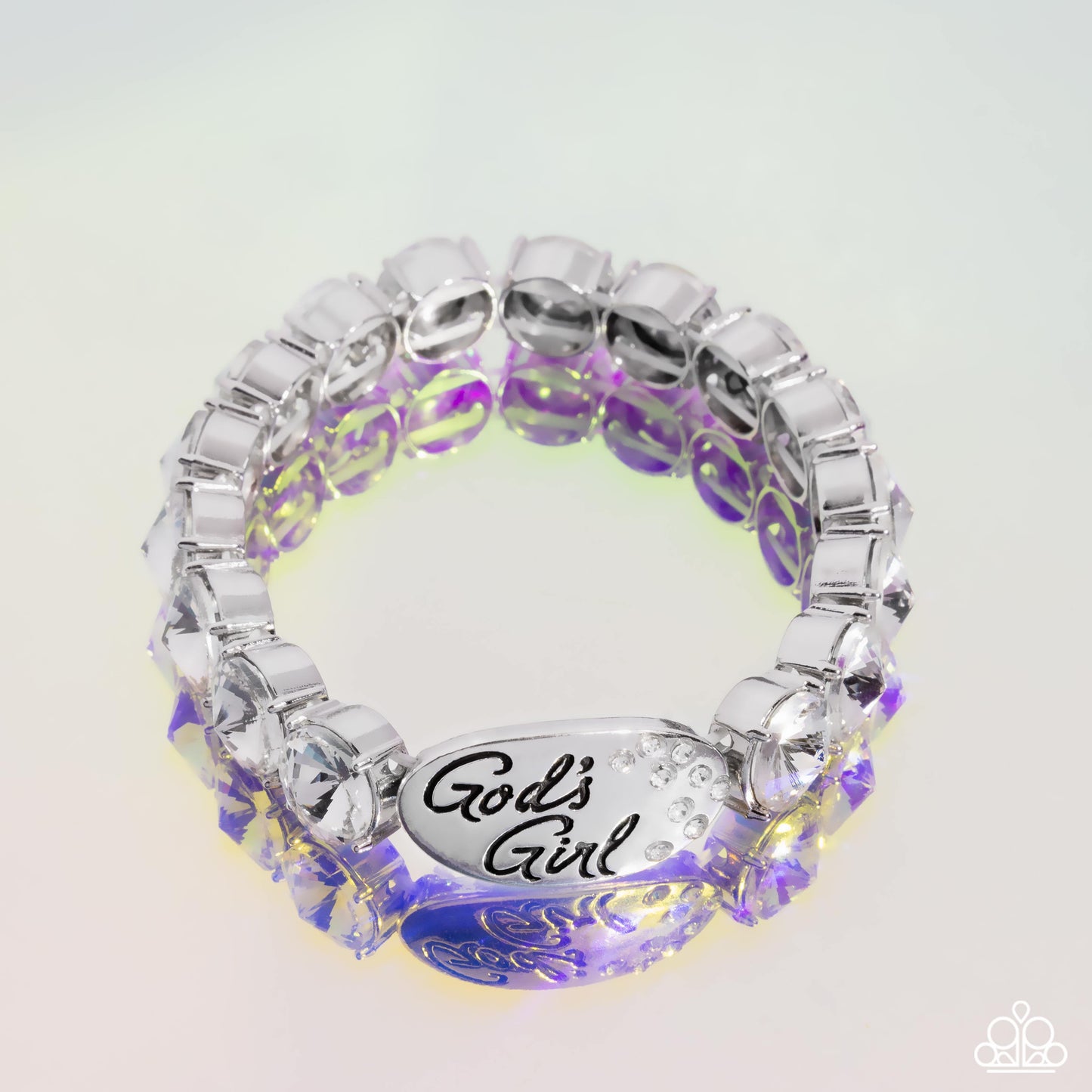 Gods Grace - White Bracelet