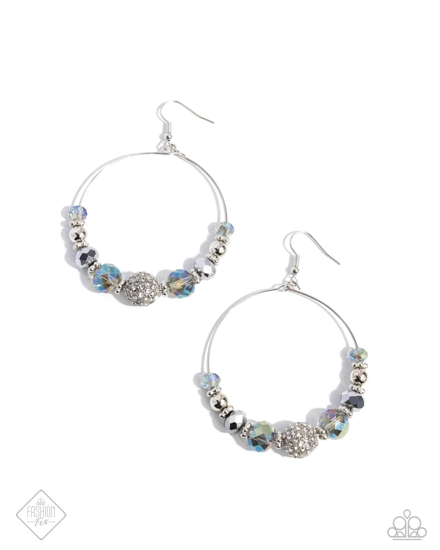 Ignited Intent - Silver Earring