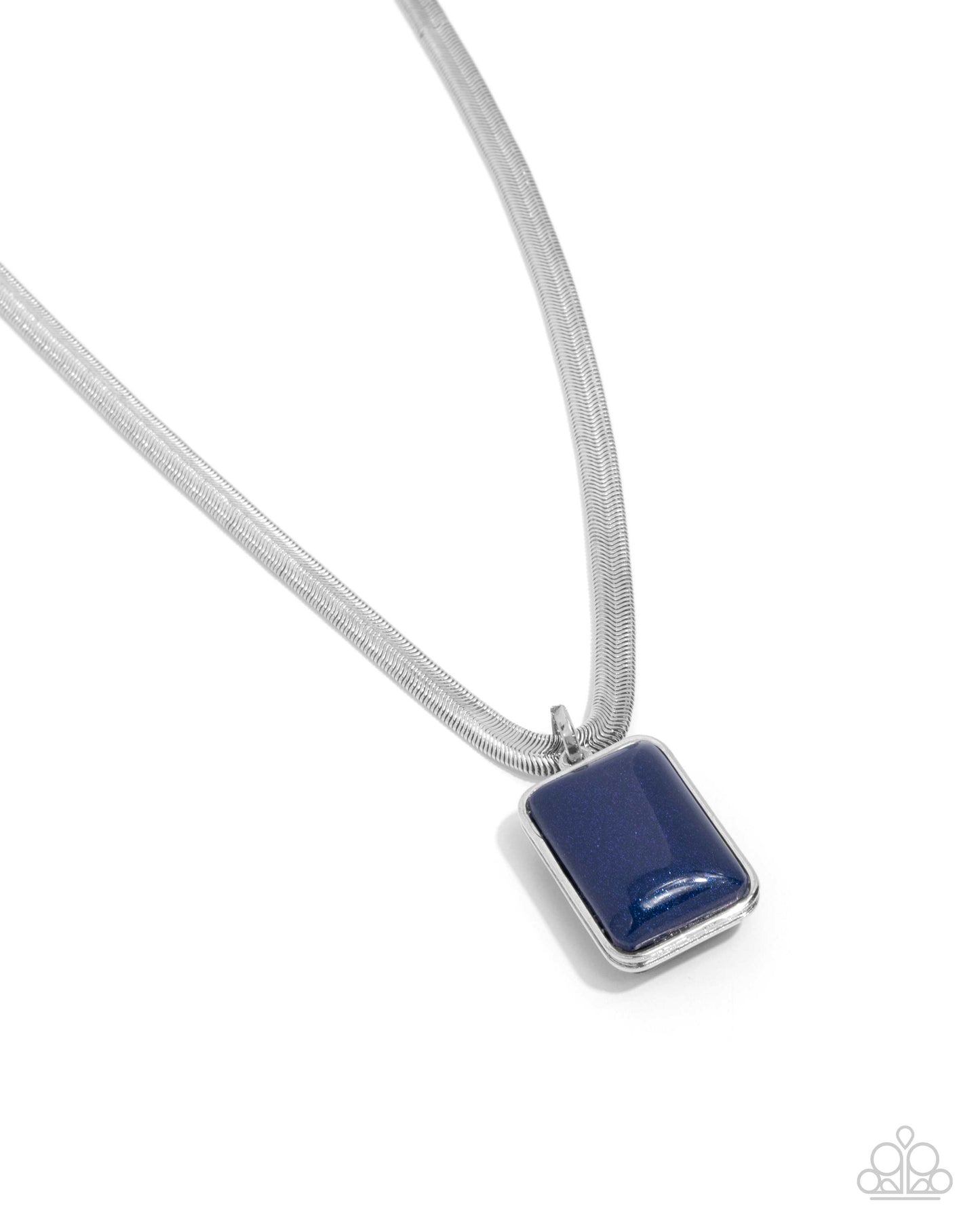 Clandestine Color - Blue Necklace