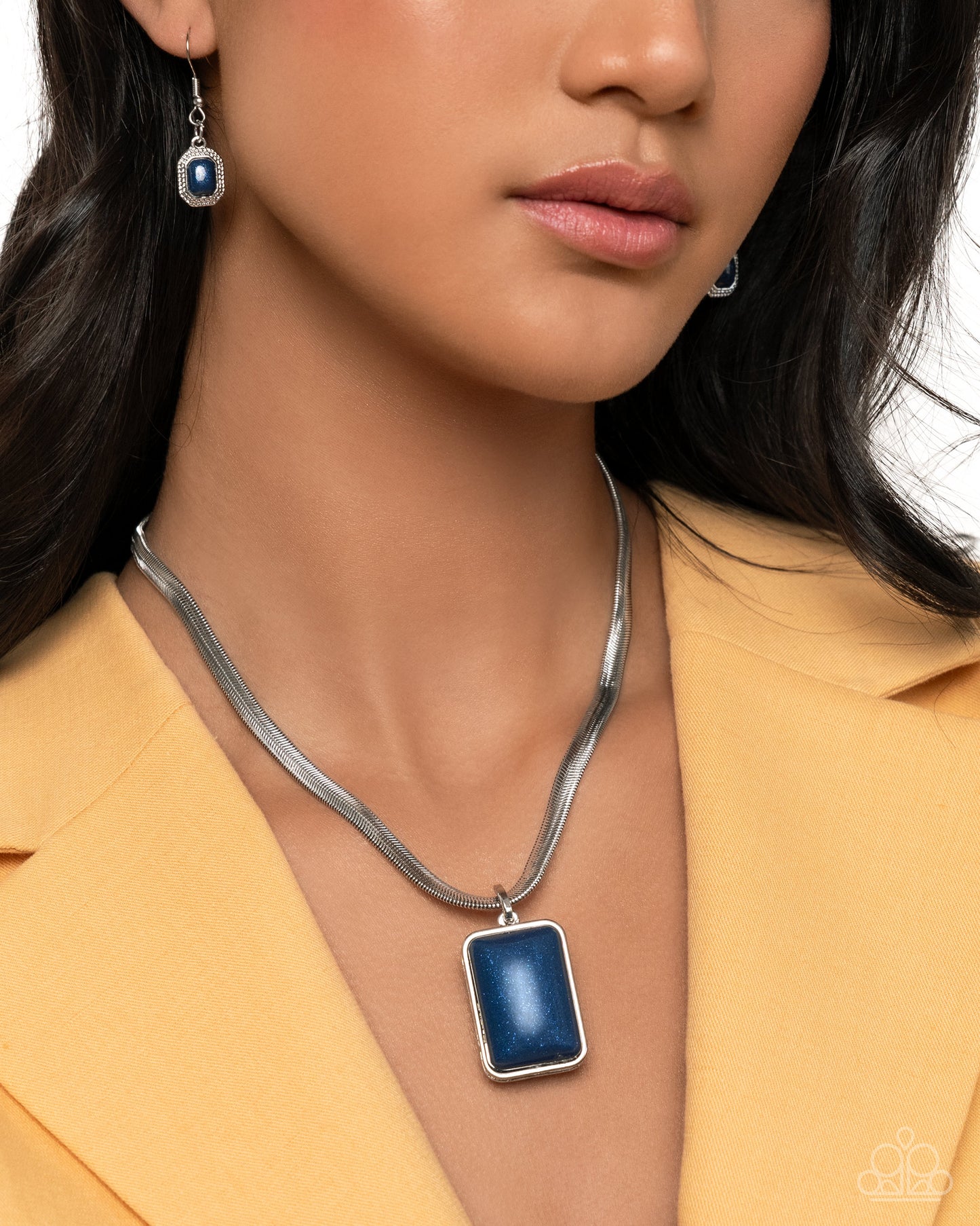 Clandestine Color - Blue Necklace