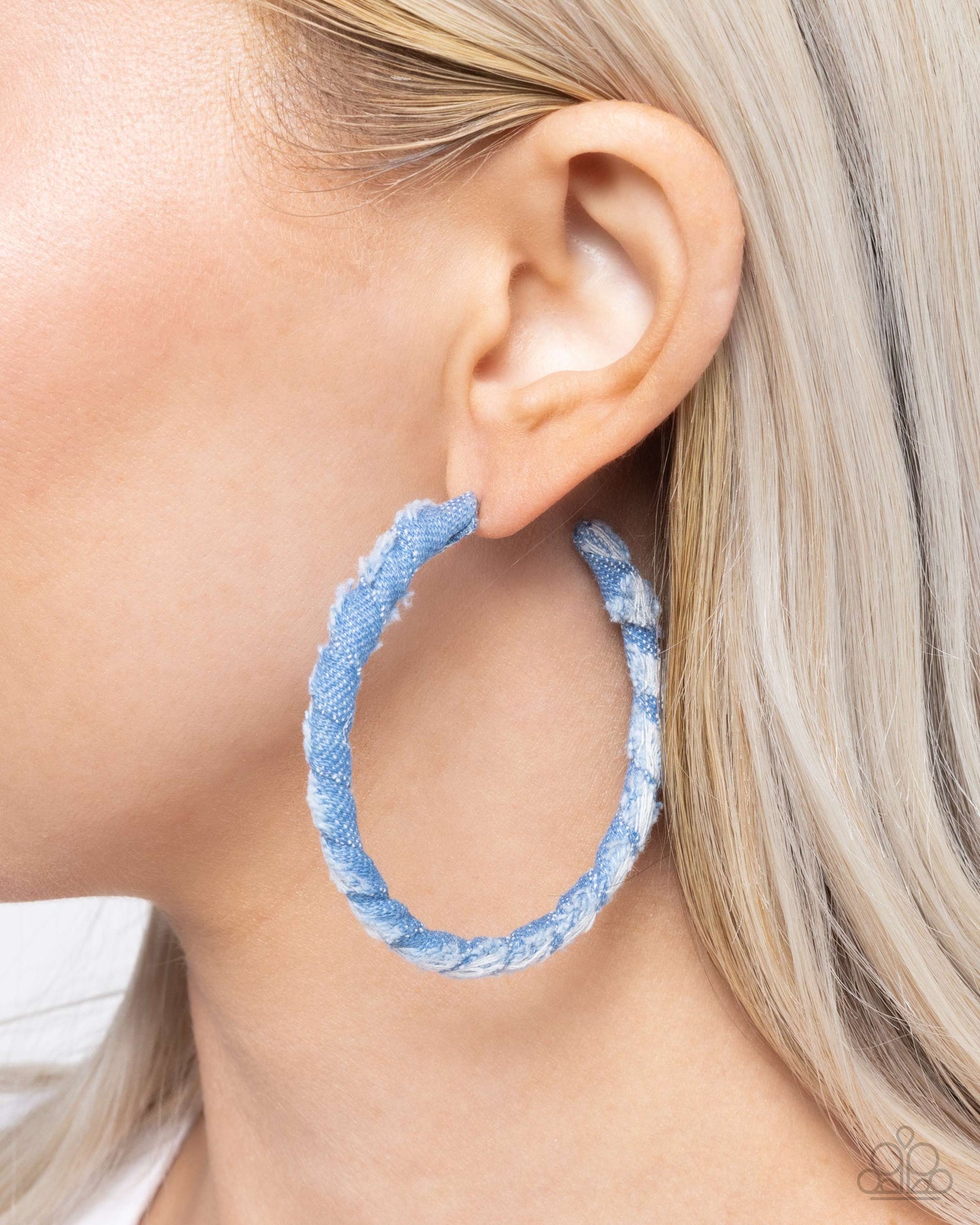 Denim Debut - Blue Earring