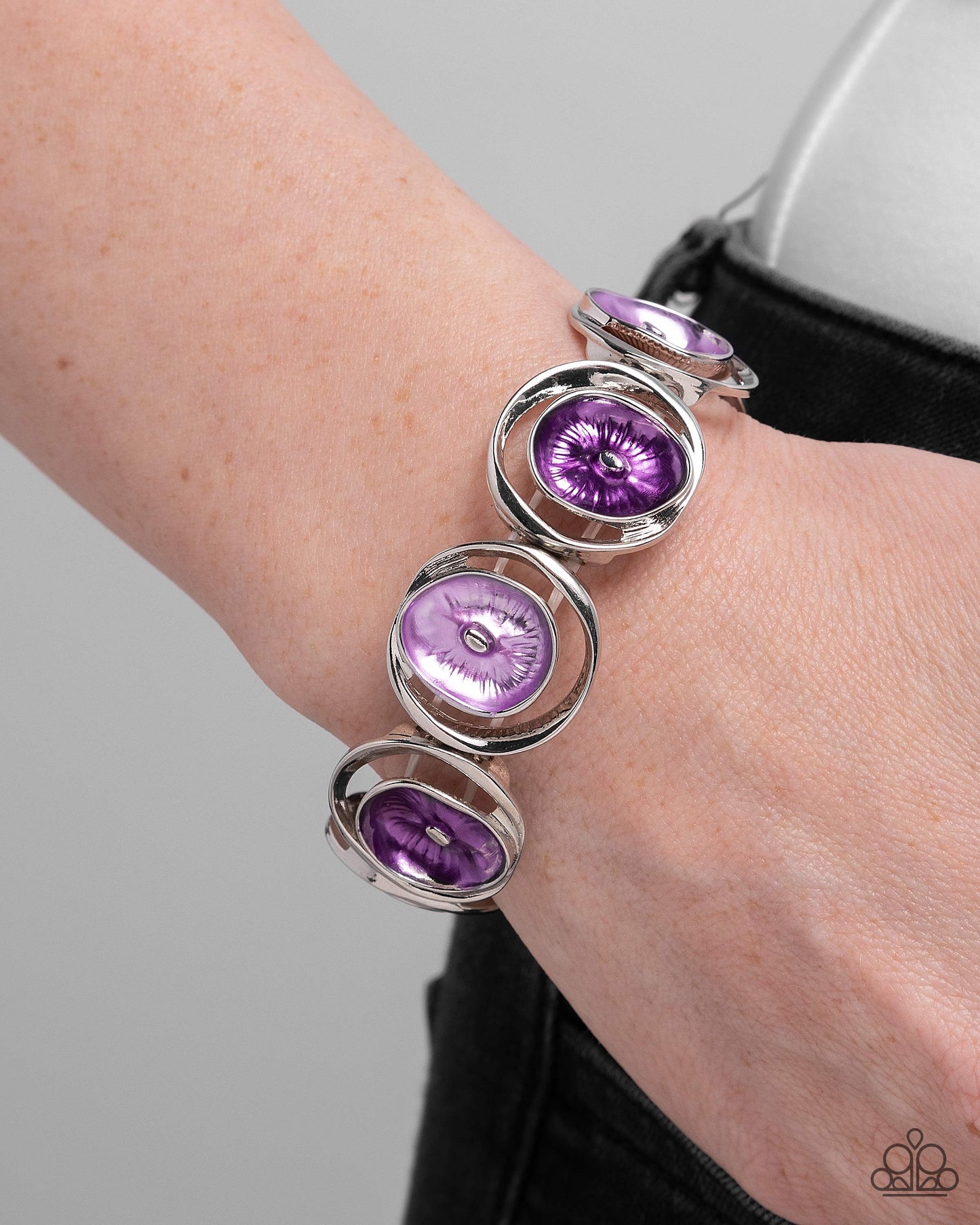 Painted Promise - Purple Bracelet