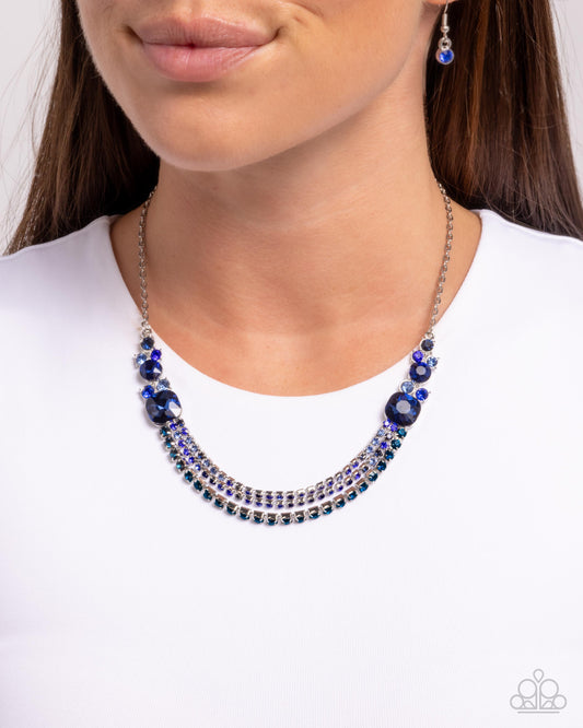 Relaxed Refinement - Blue Necklace