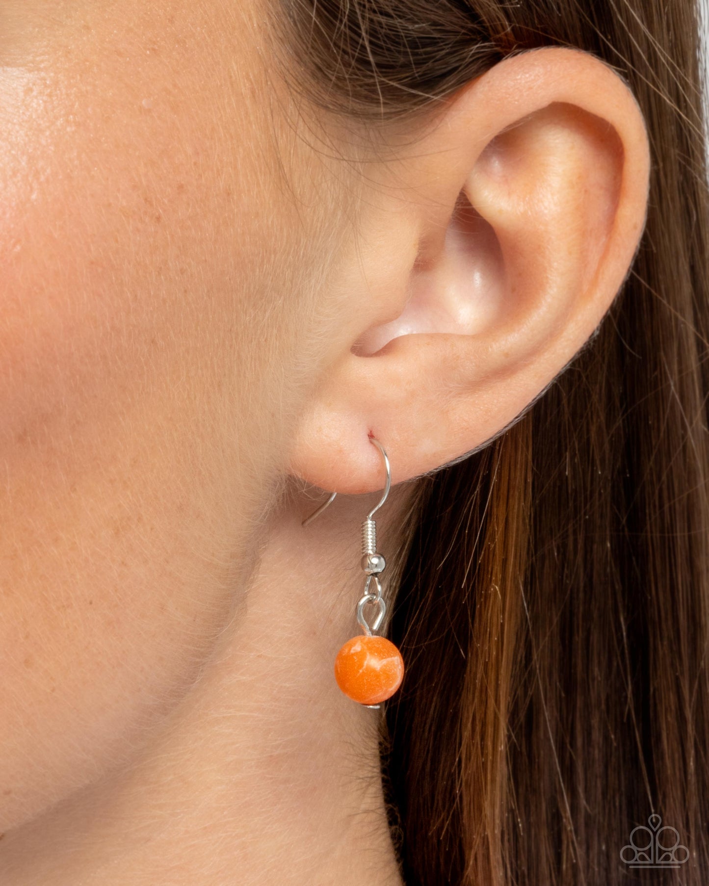 Change of Country - Orange Necklace