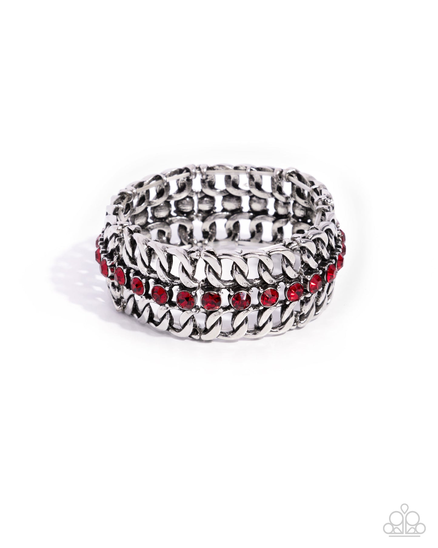 Secure Shimmer - Red Bracelet