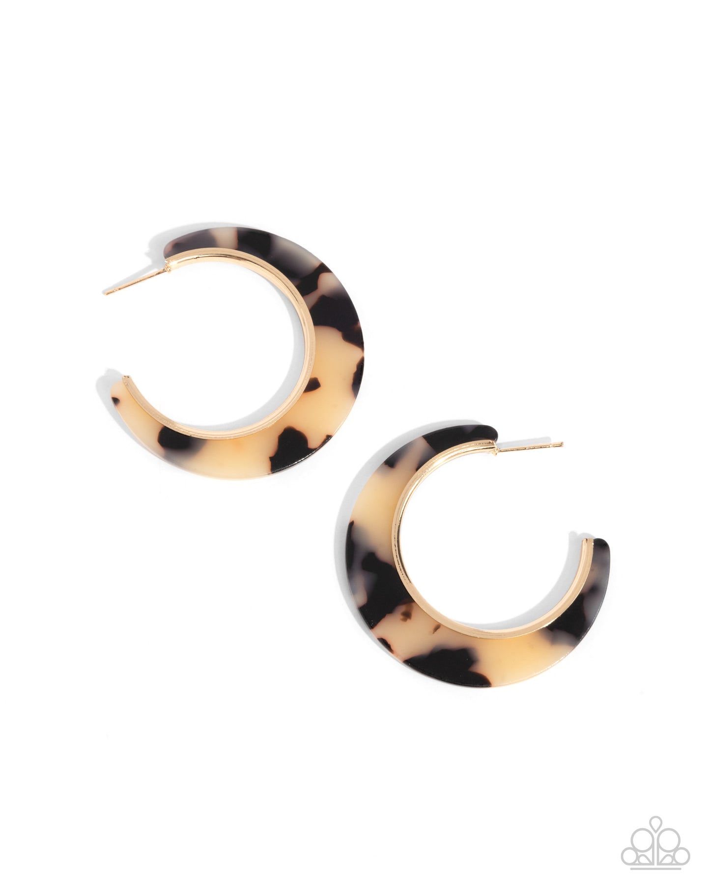 Patterned Promotion - Brown Earring