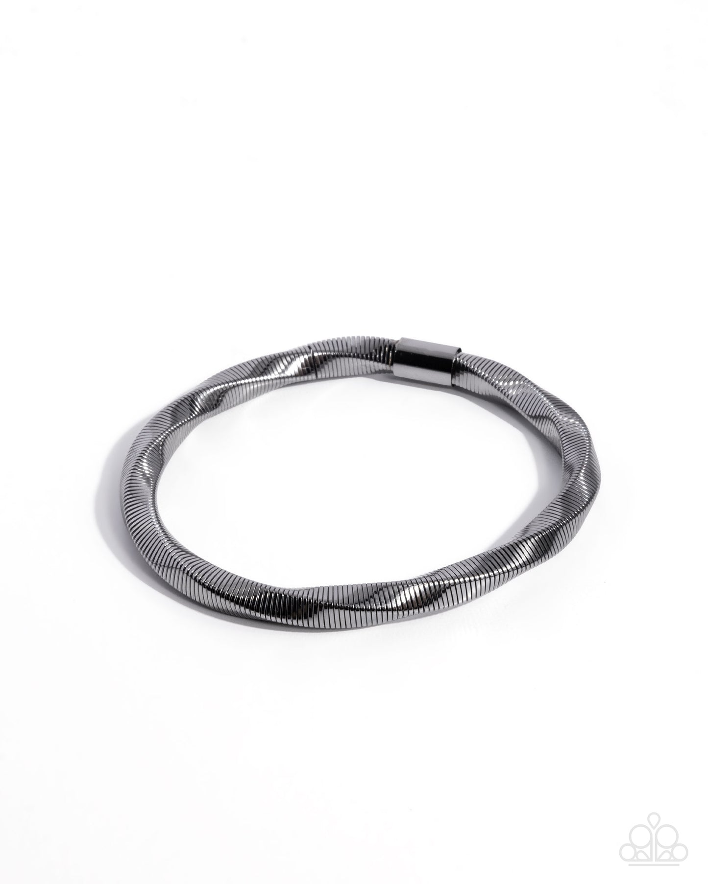 Twisted Temptress - Black Bracelet