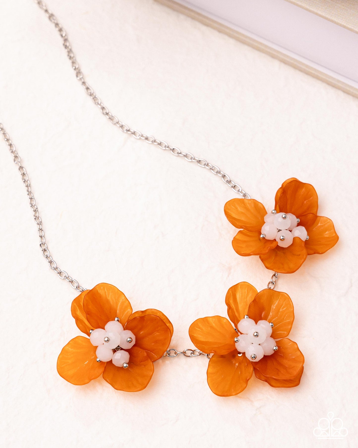 Petaled Promotion - Orange Necklace