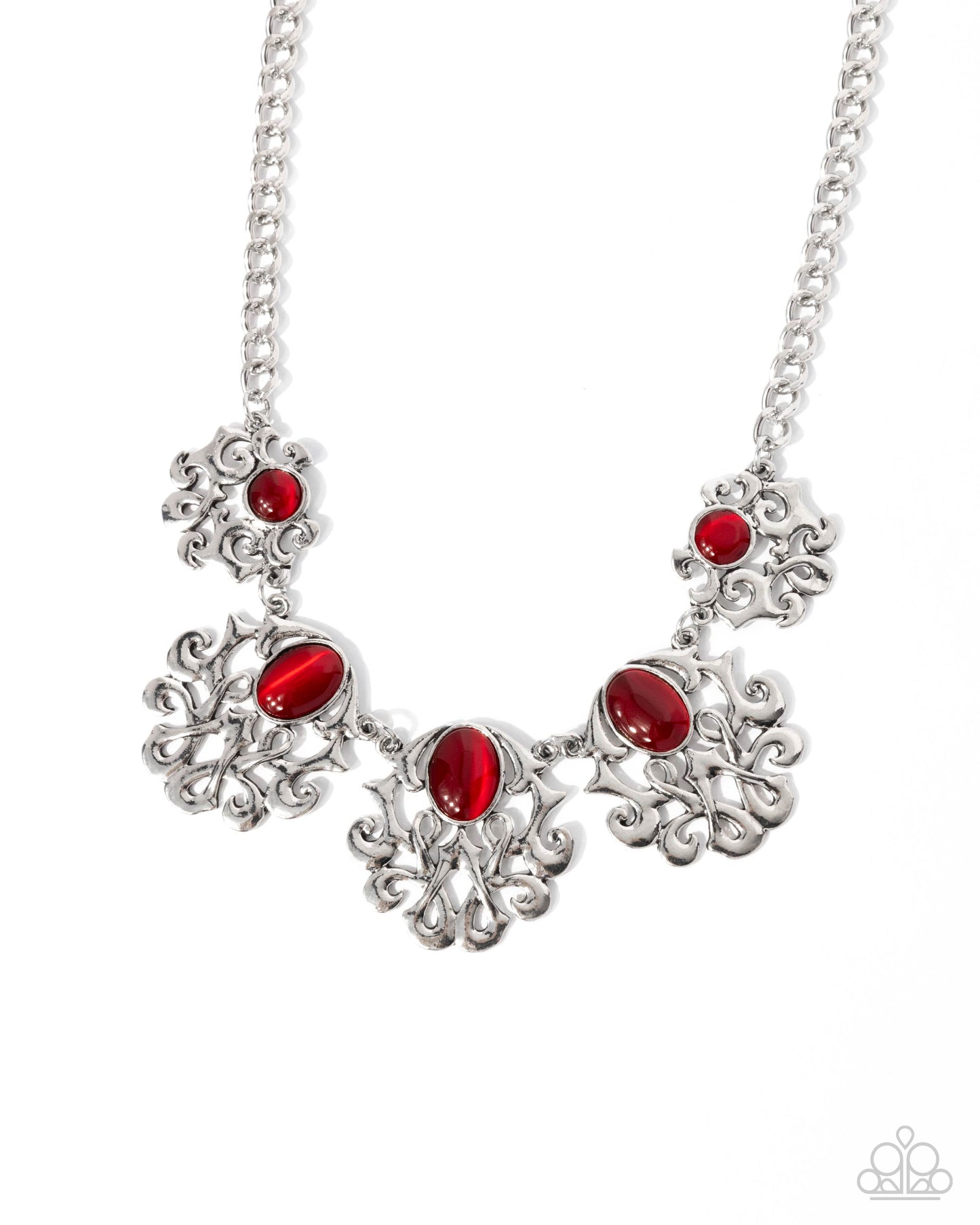 Midsummer Masterpiece - Red Necklace