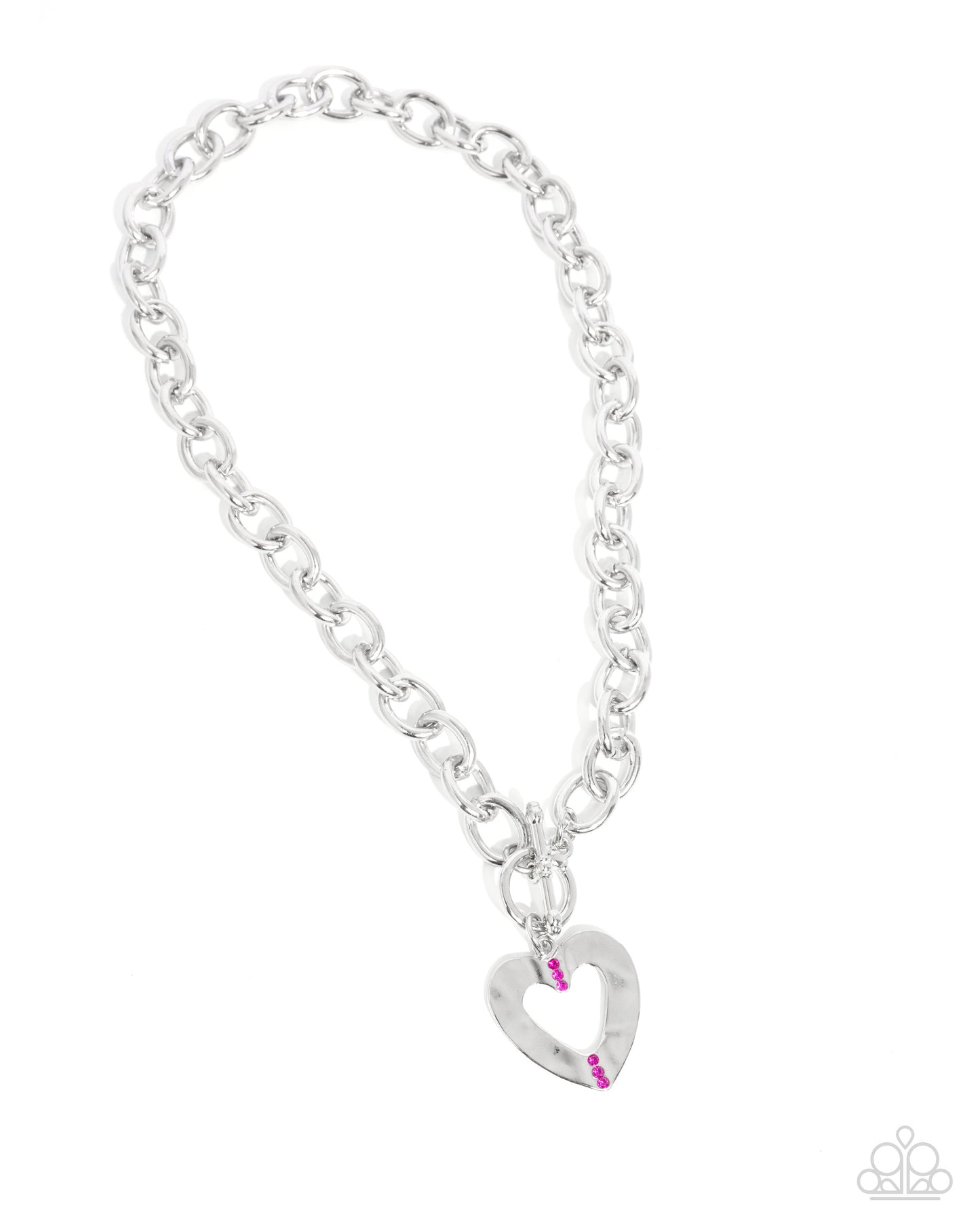 Affectionate Assist & Assembly - Pink Necklace and Bracelet Set