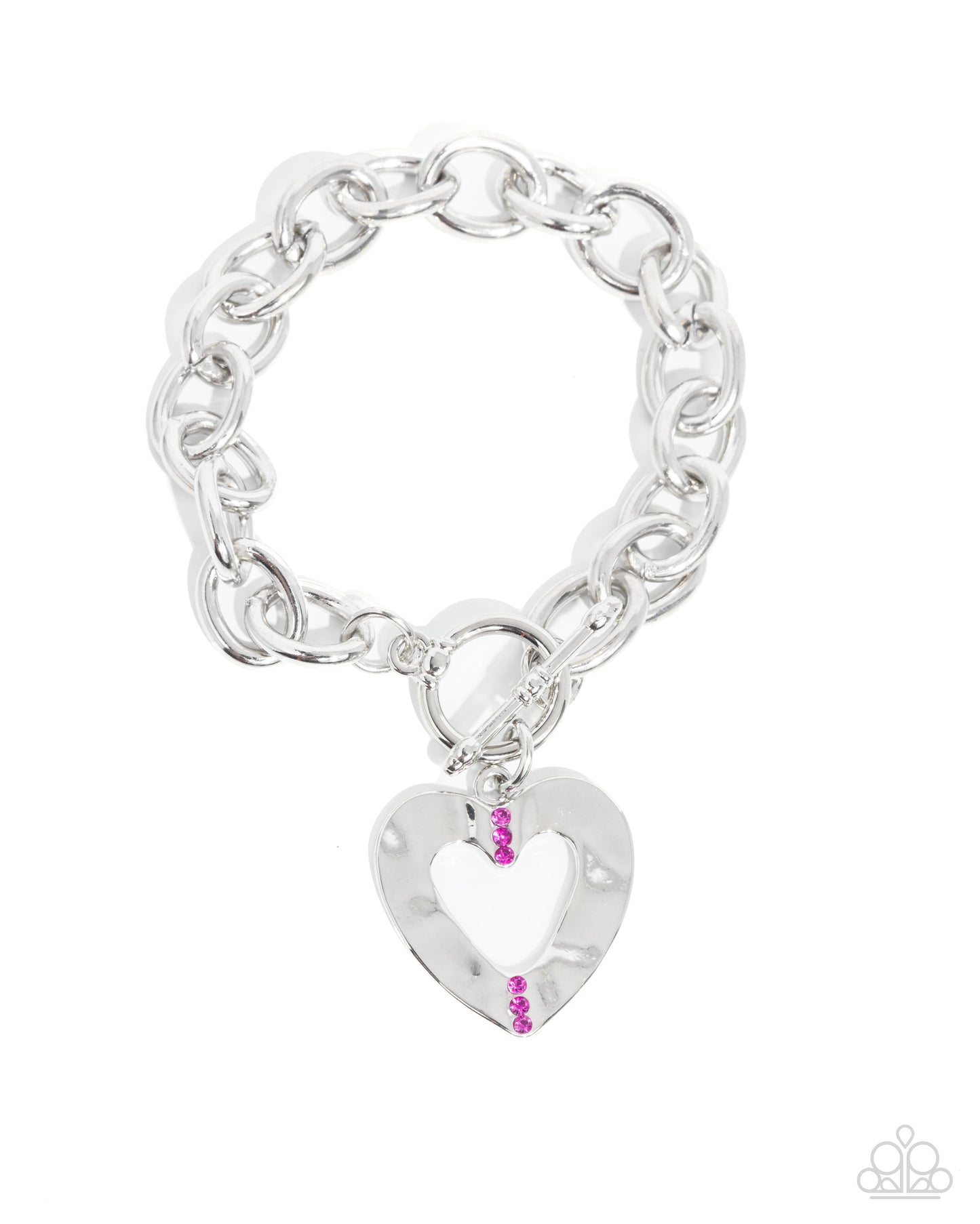 Affectionate Assist & Assembly - Pink Necklace and Bracelet Set