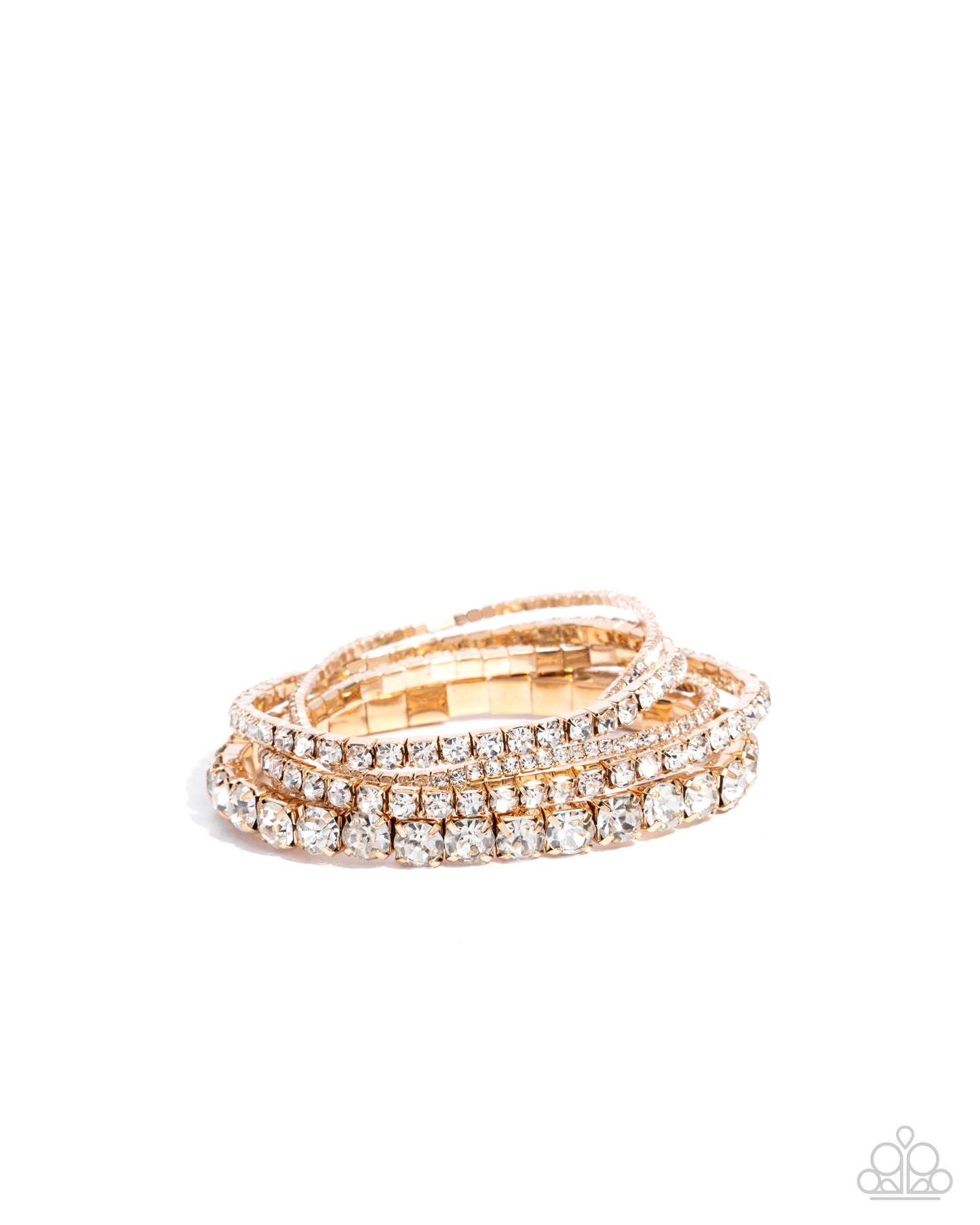 Persistent Pizzazz - Gold Bracele