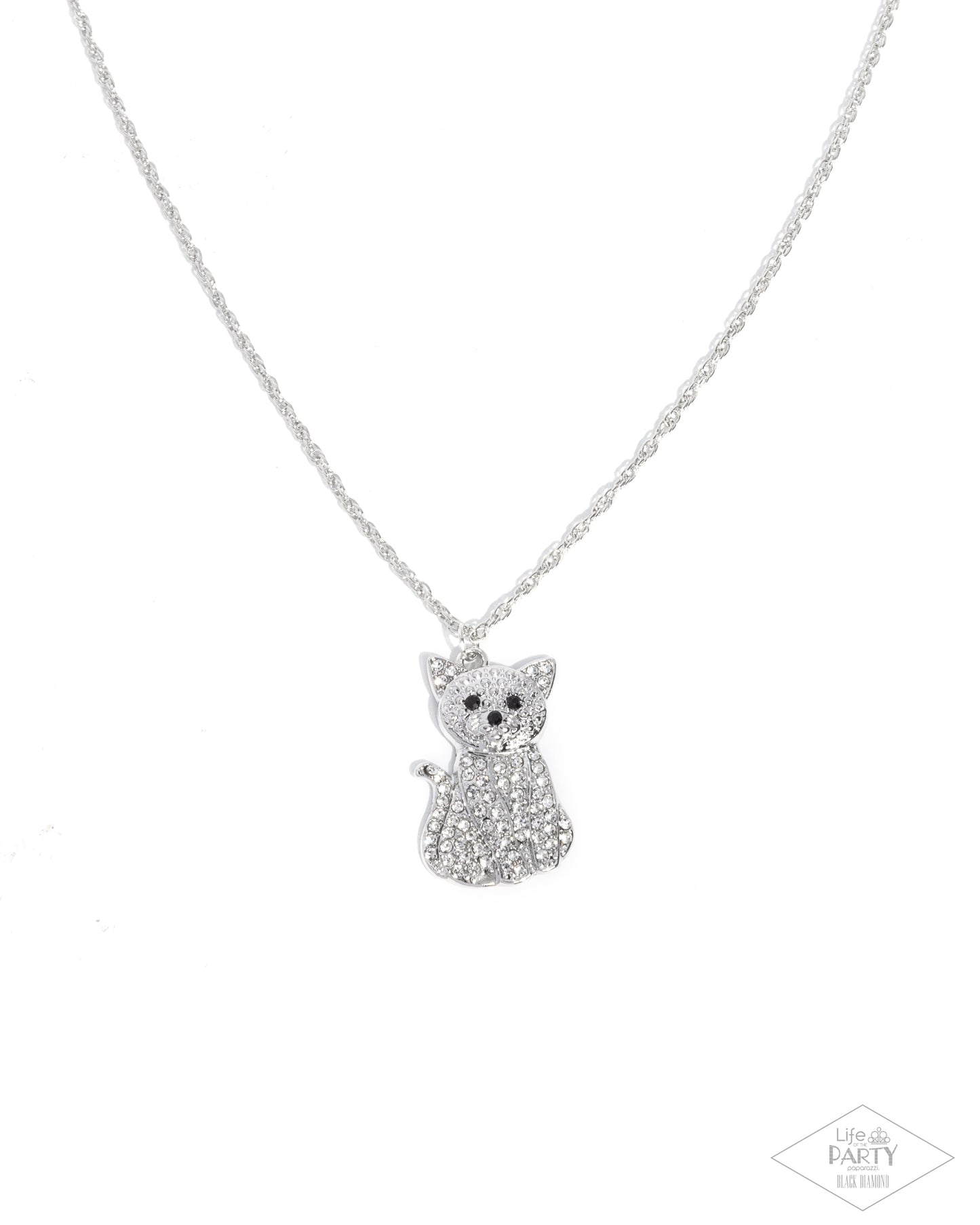 Cat Call - White Necklace
