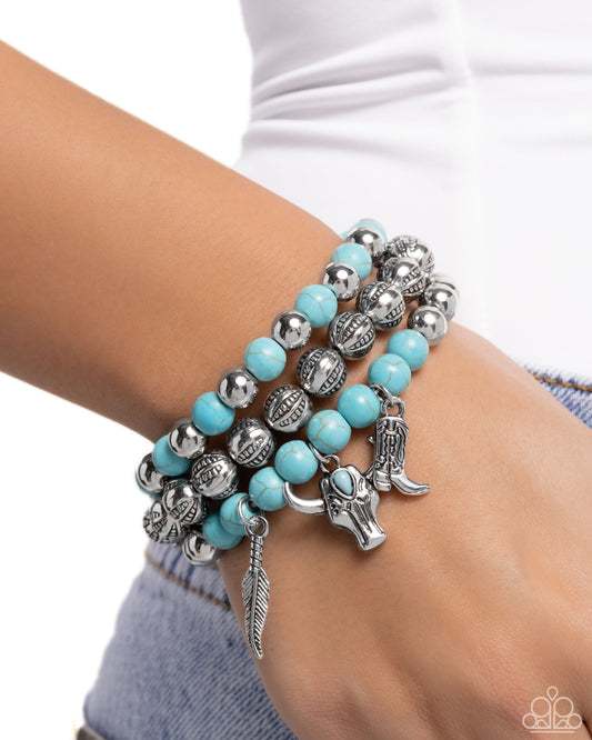 Western Wardrobe - Blue Bracelet