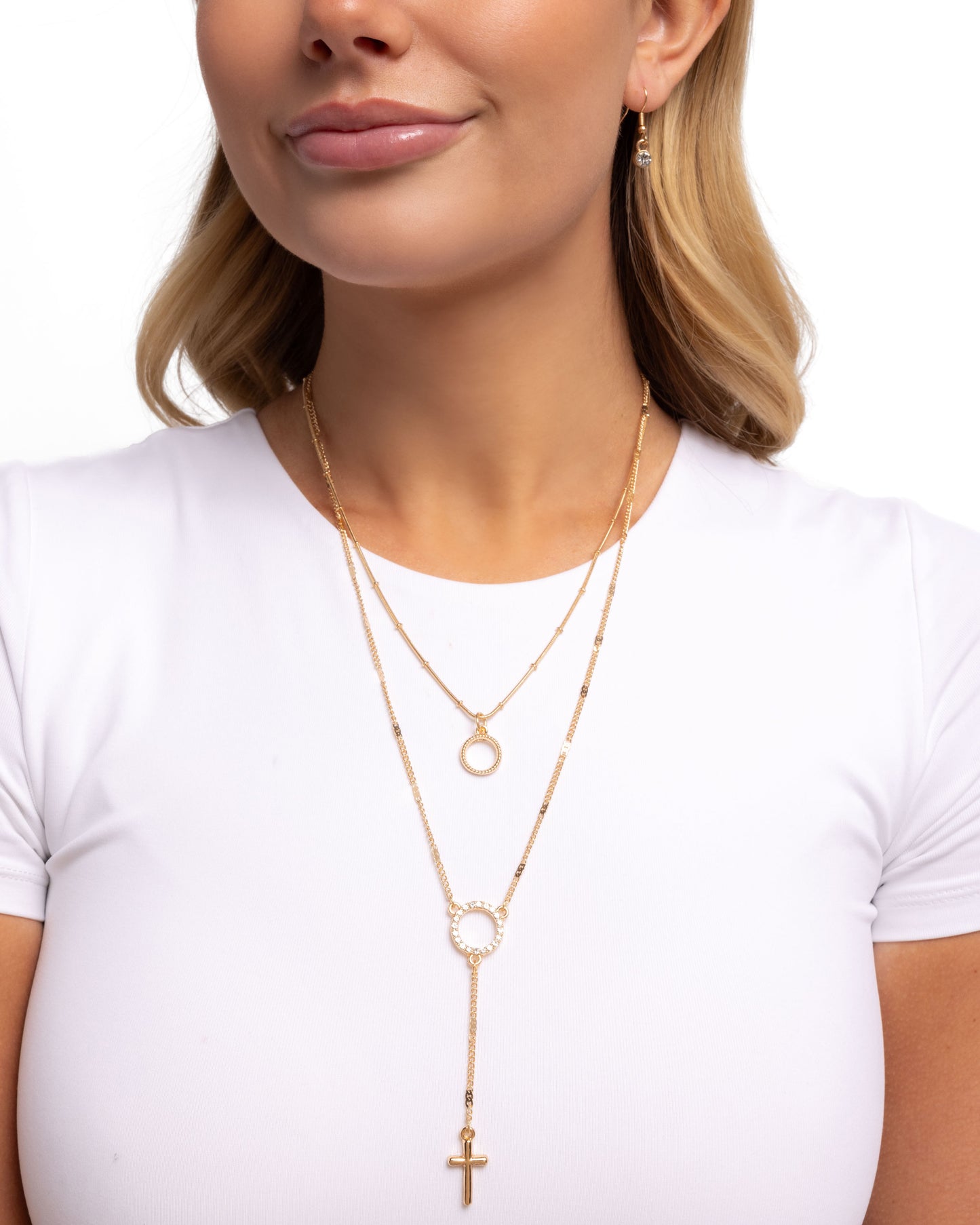 Faithfully Fierce - Gold Necklace