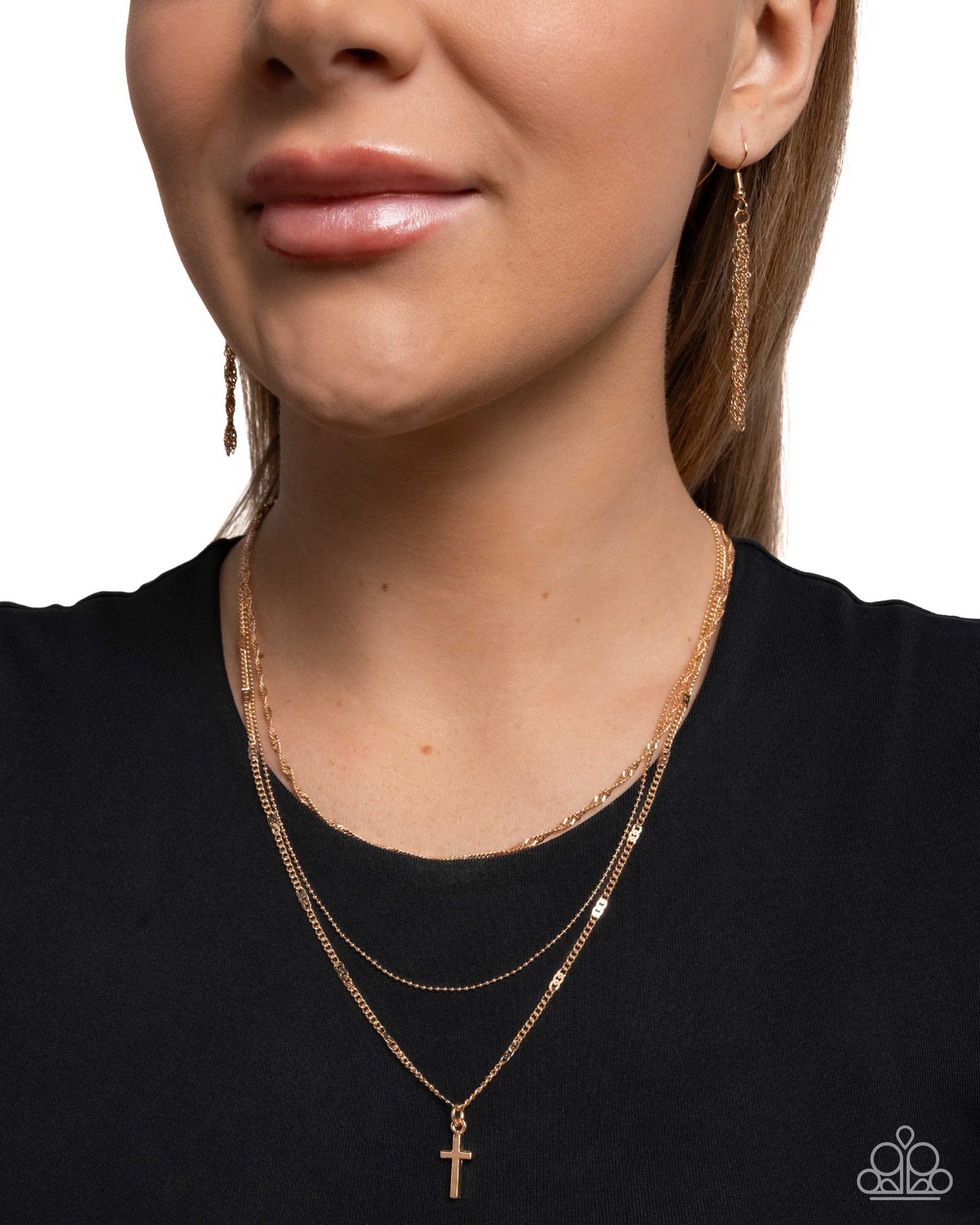 Divine Dedication - Gold Necklace