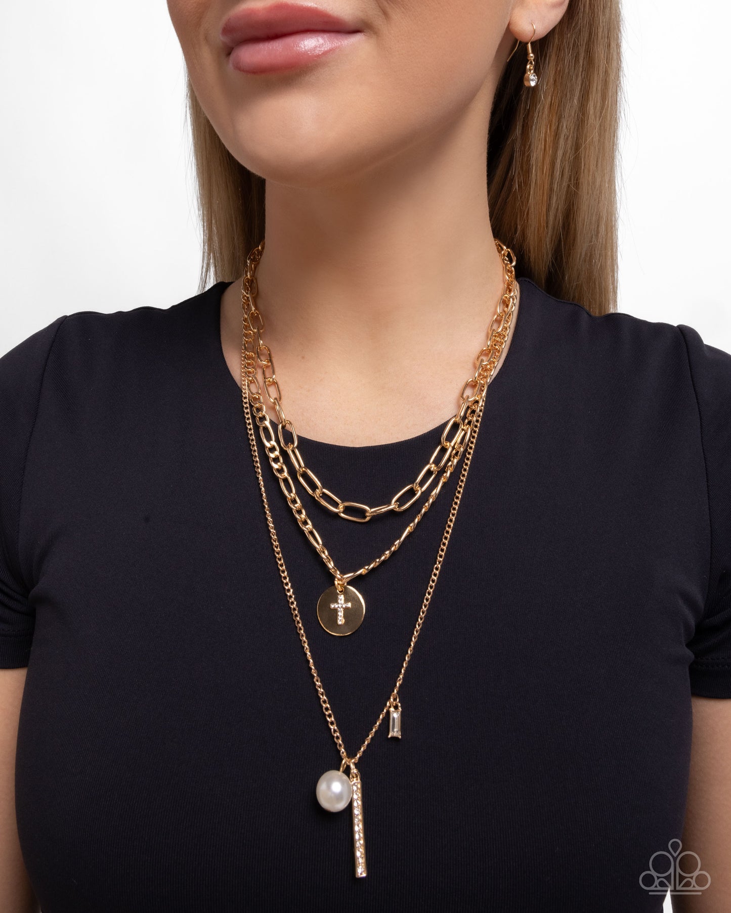 Luminous Layers - Gold Necklace