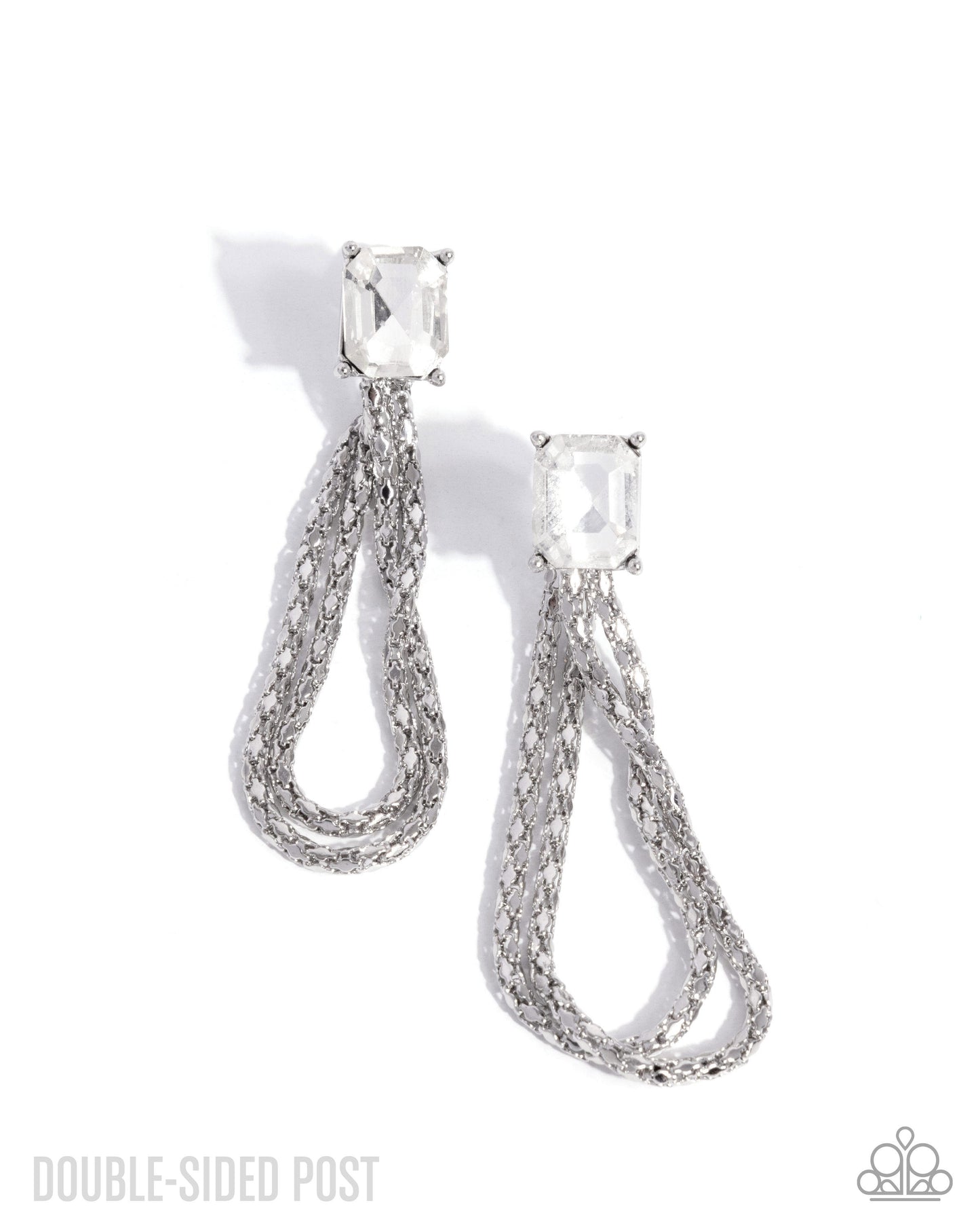 Cascading Collection - White Earring