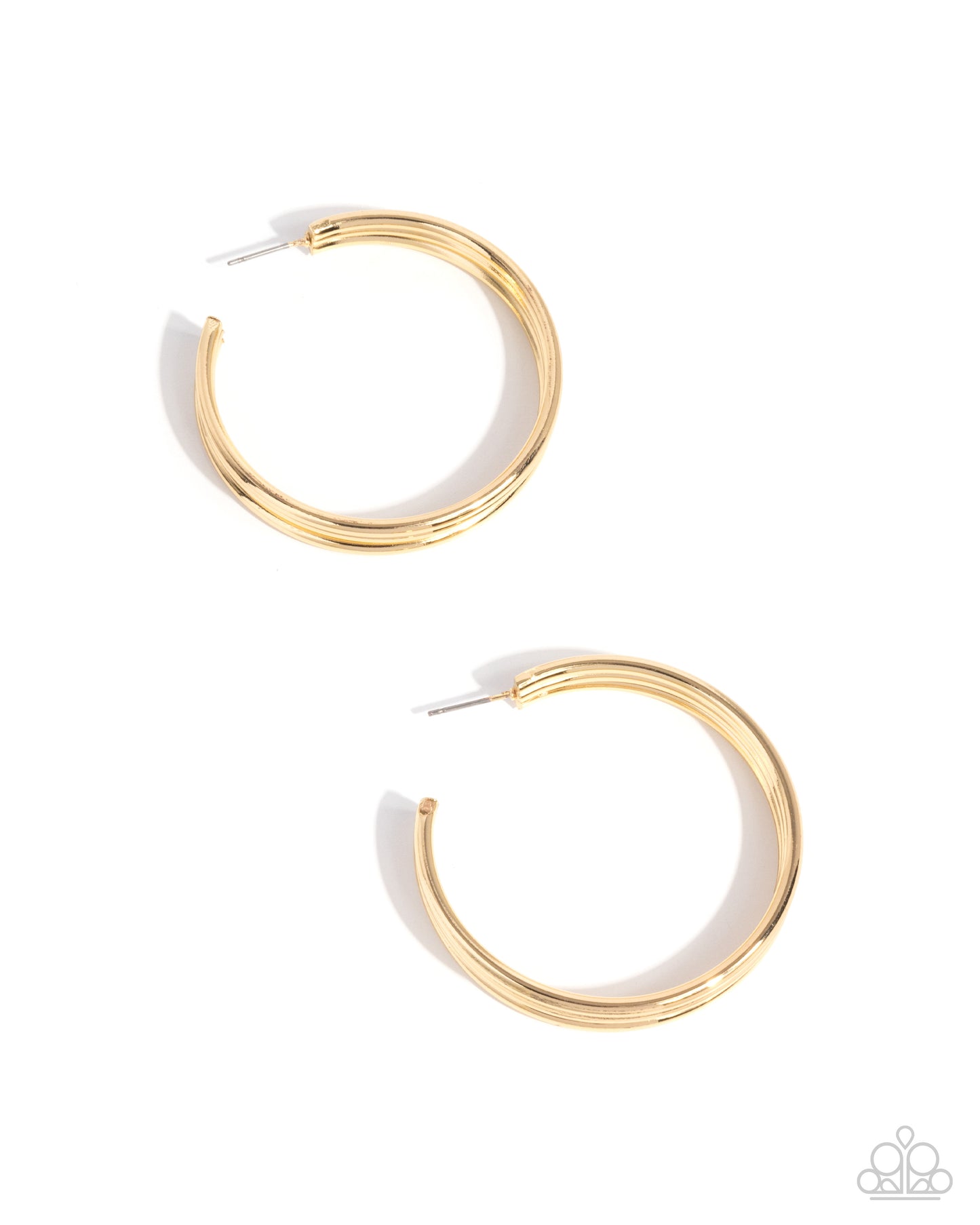 Traditional Trio - Gold Earring