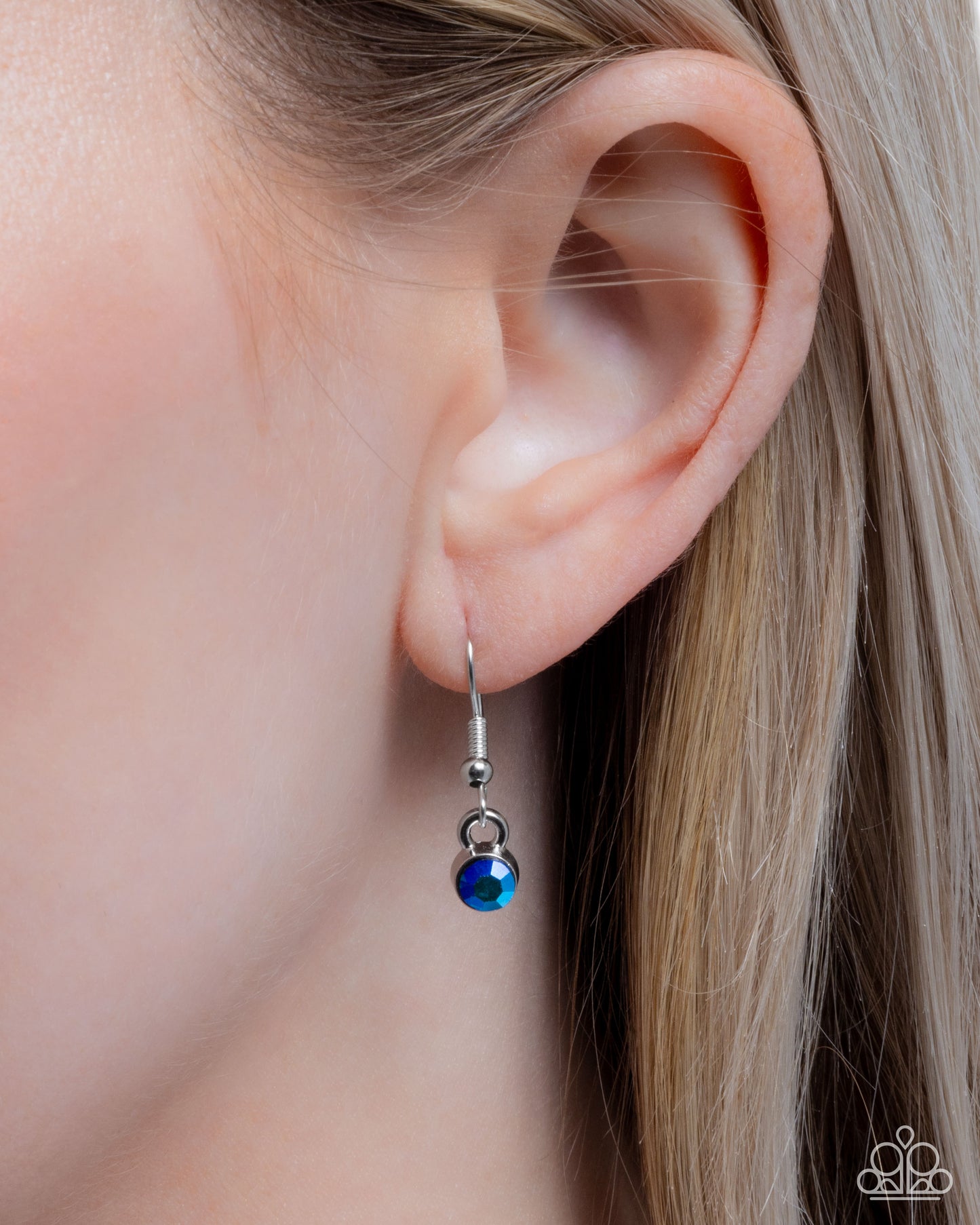 Teardrop Timeline - Green Necklace