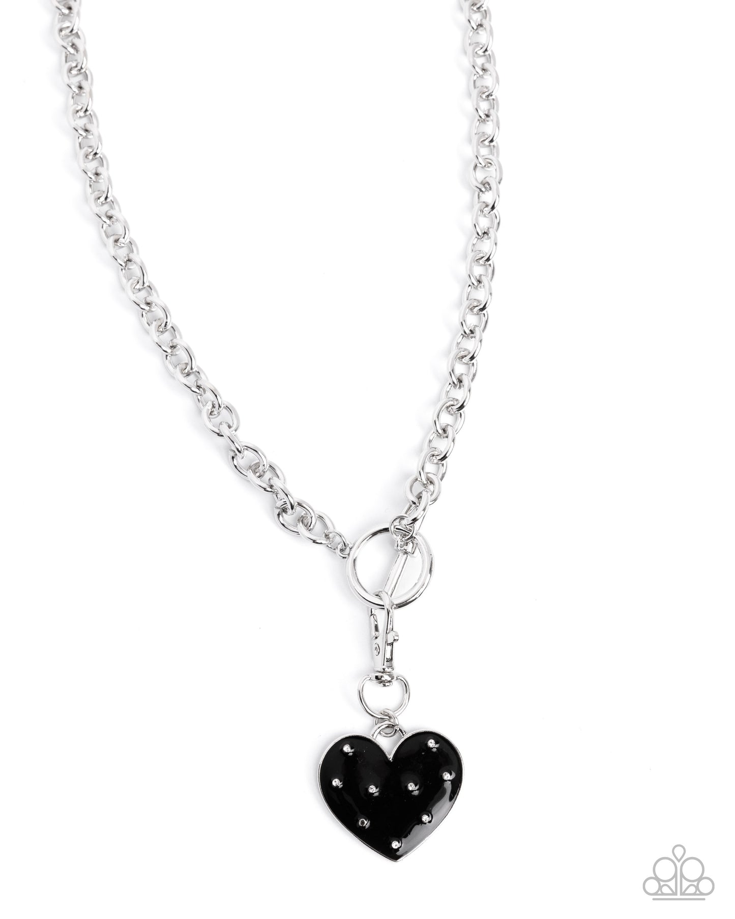 Romantic Range - Black Necklace