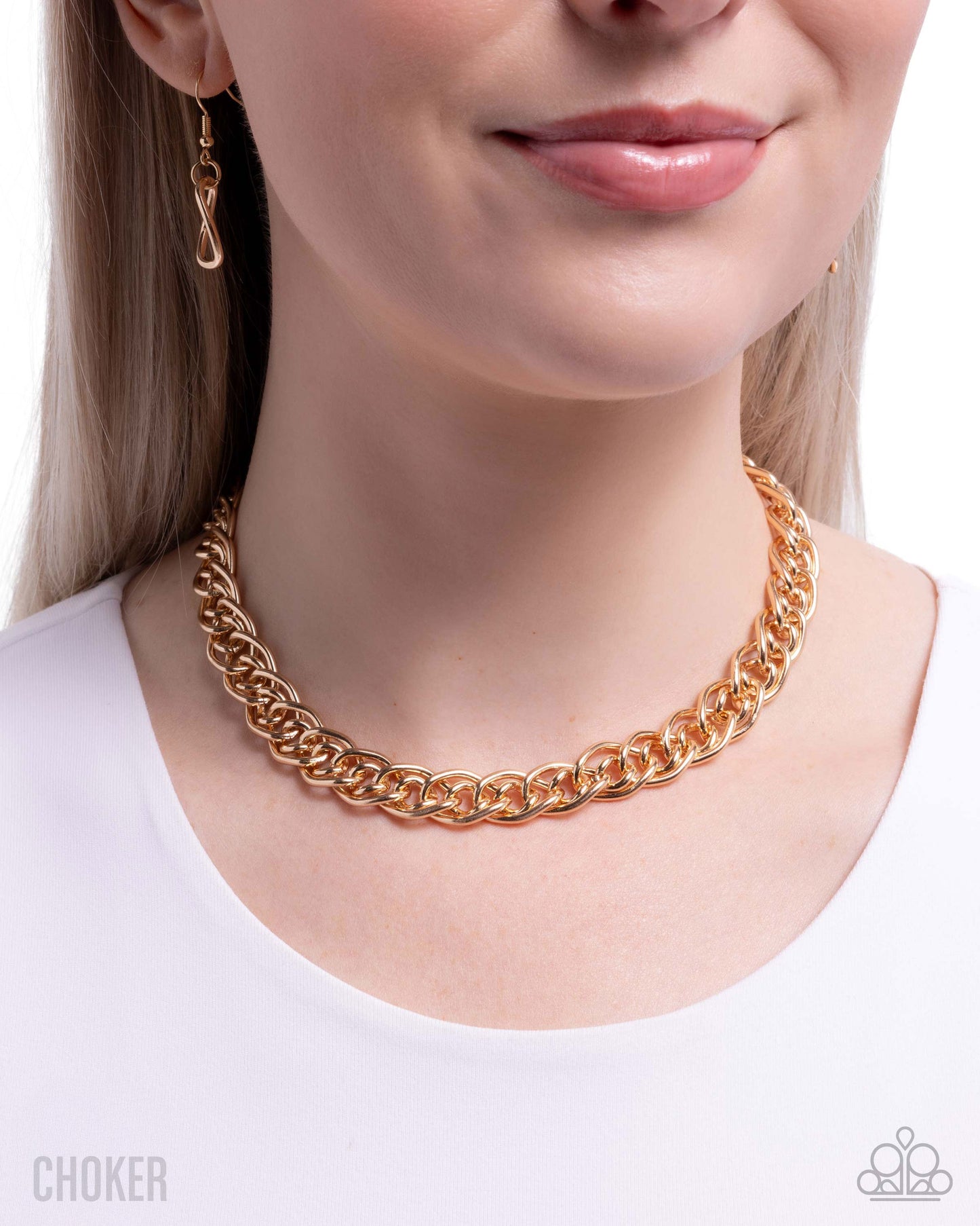 Lustrous Links - Gold Necklace