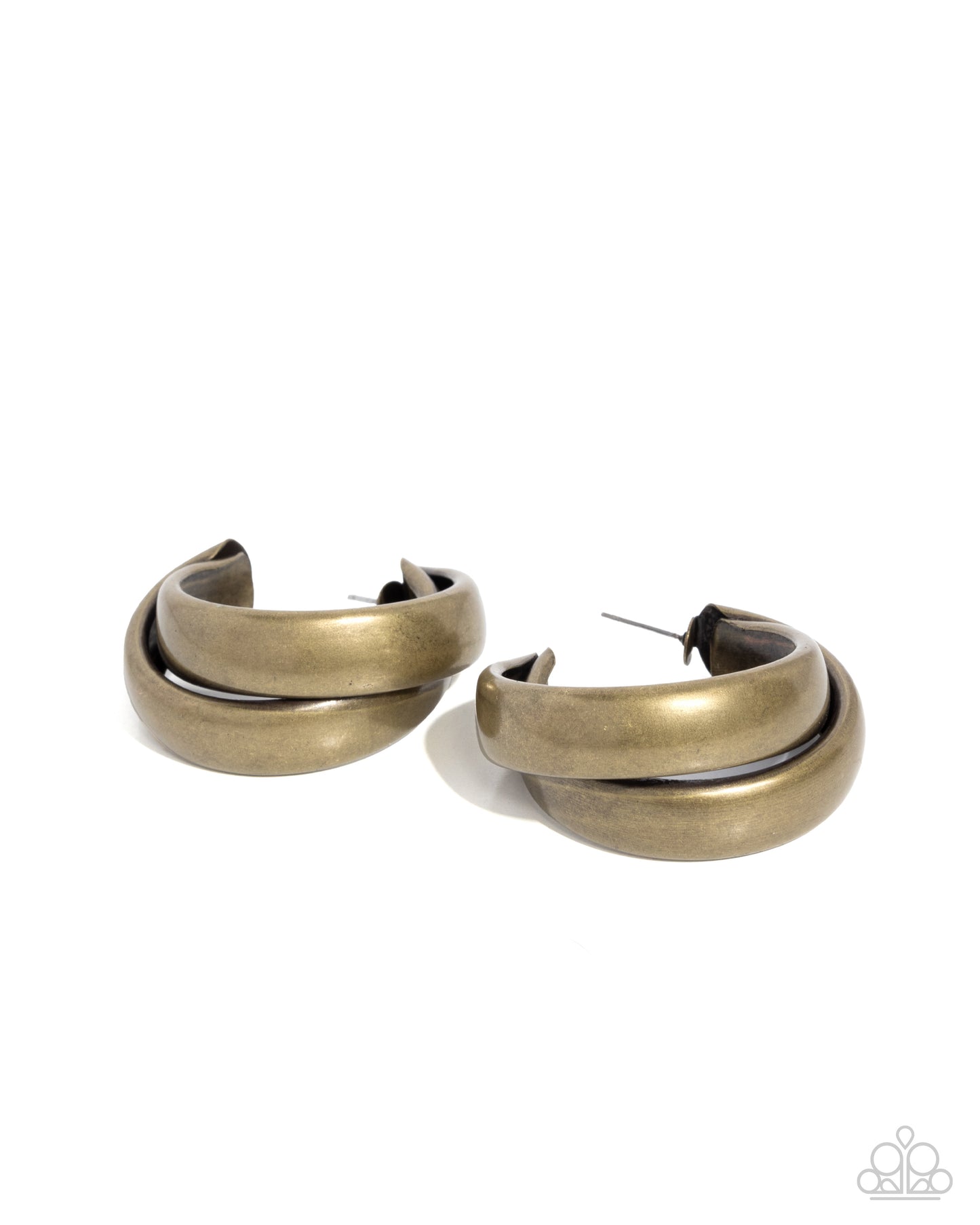 Restless Radiance - Brass Earring
