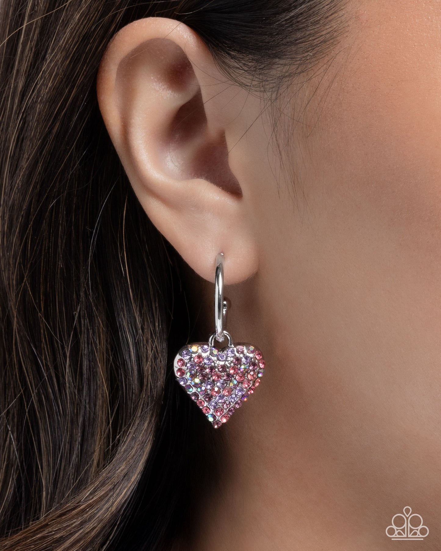 Heartfelt Hypnosis - Purple Earring