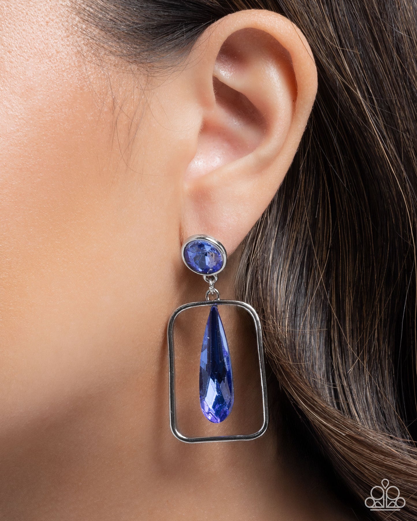 Future Framing - Blue Earring