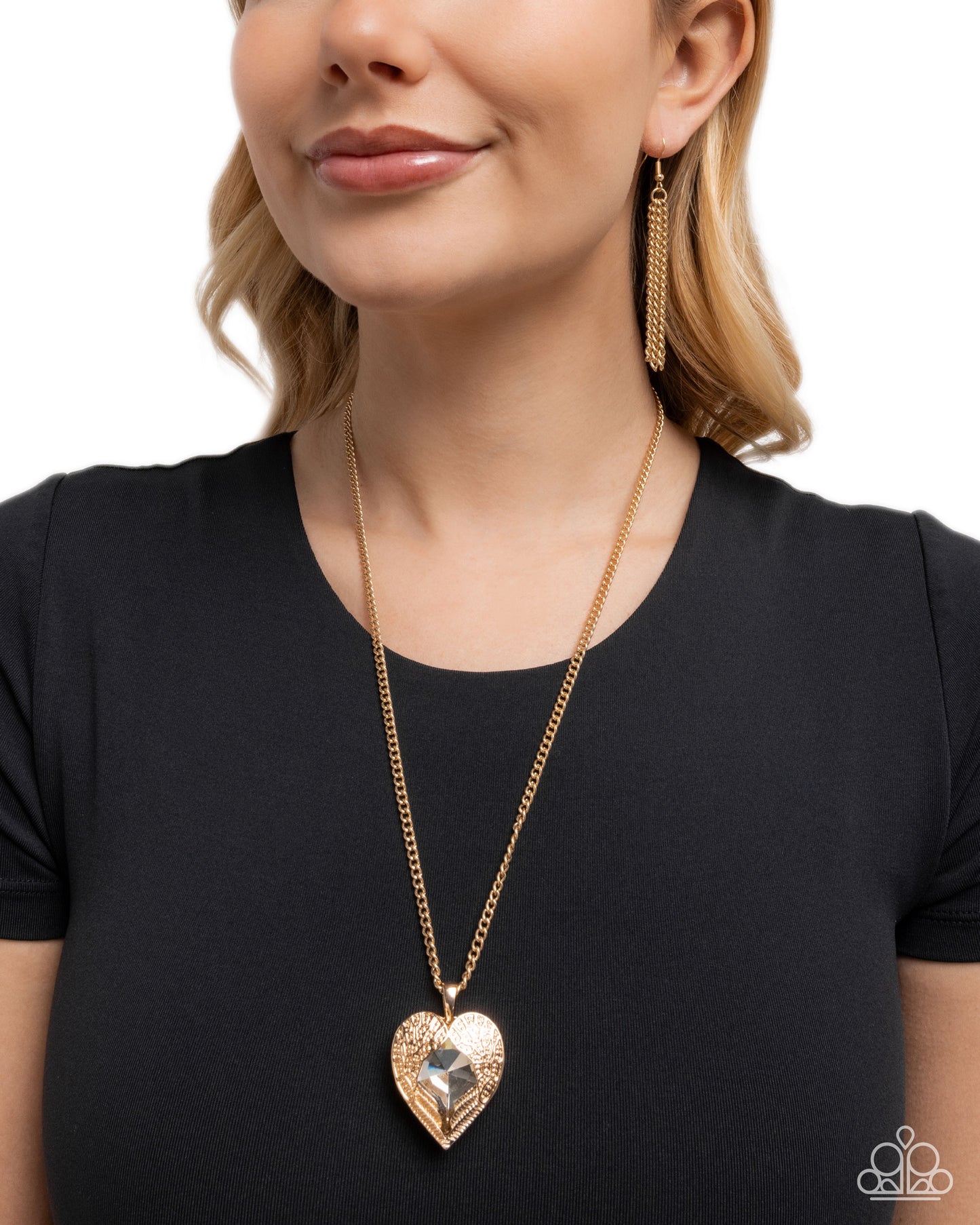 Heartfelt Honor - Gold Necklace
