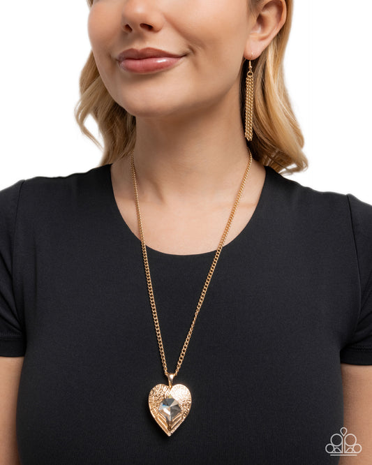 Heartfelt Honor - Gold Necklace