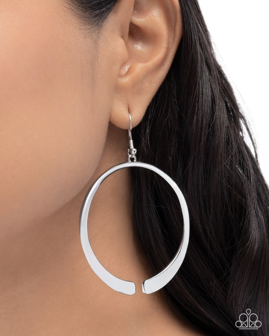 Separated Showcase - Silver Earring
