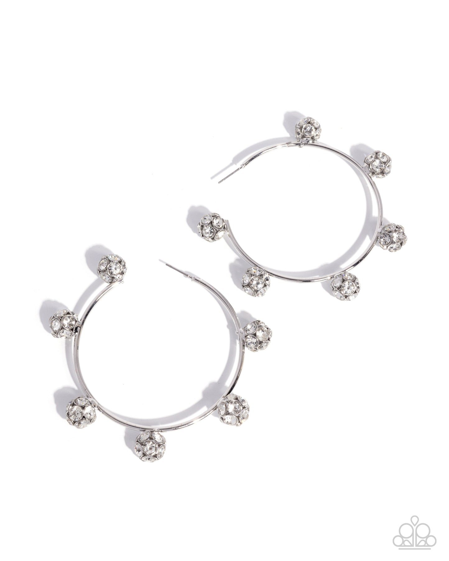 Ornamental Optimism - White Earring