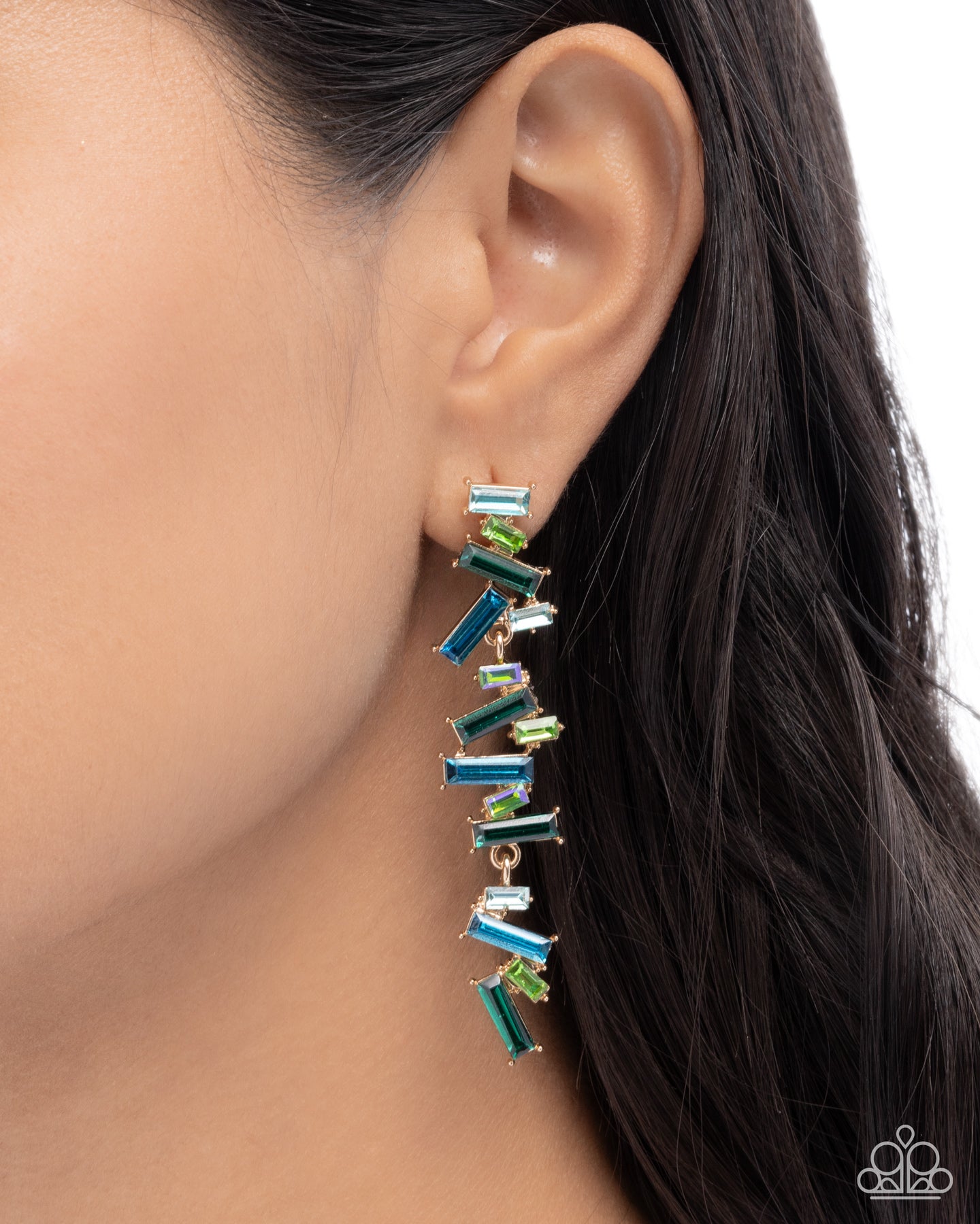 Emerald Empire - Green Earring