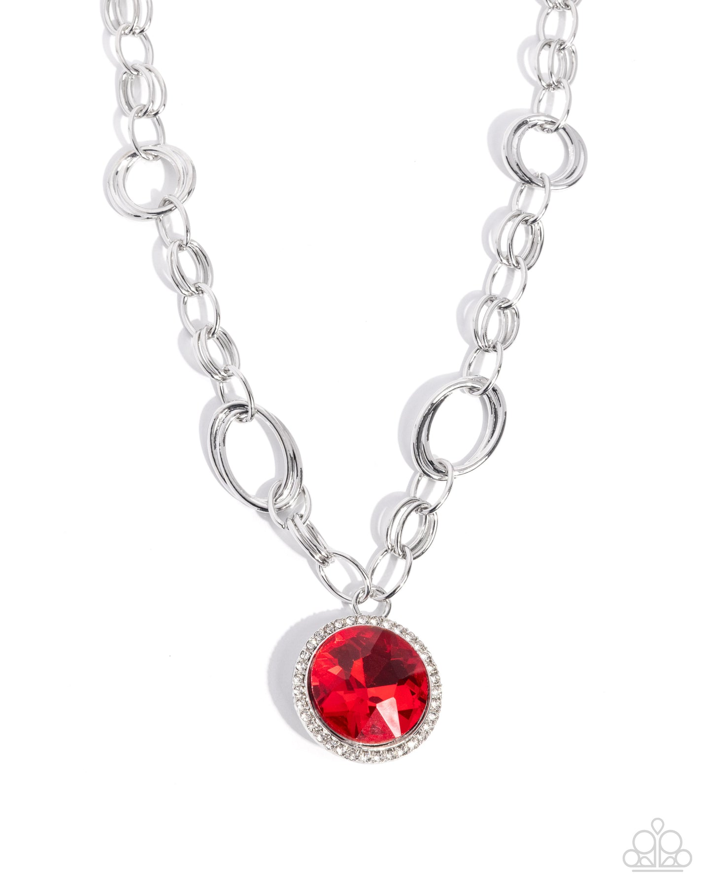 Sophisticated Statement - Red Necklace