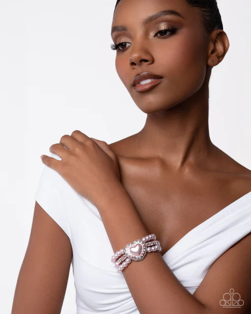 Lifelong Love Letter - Pink Bracelet